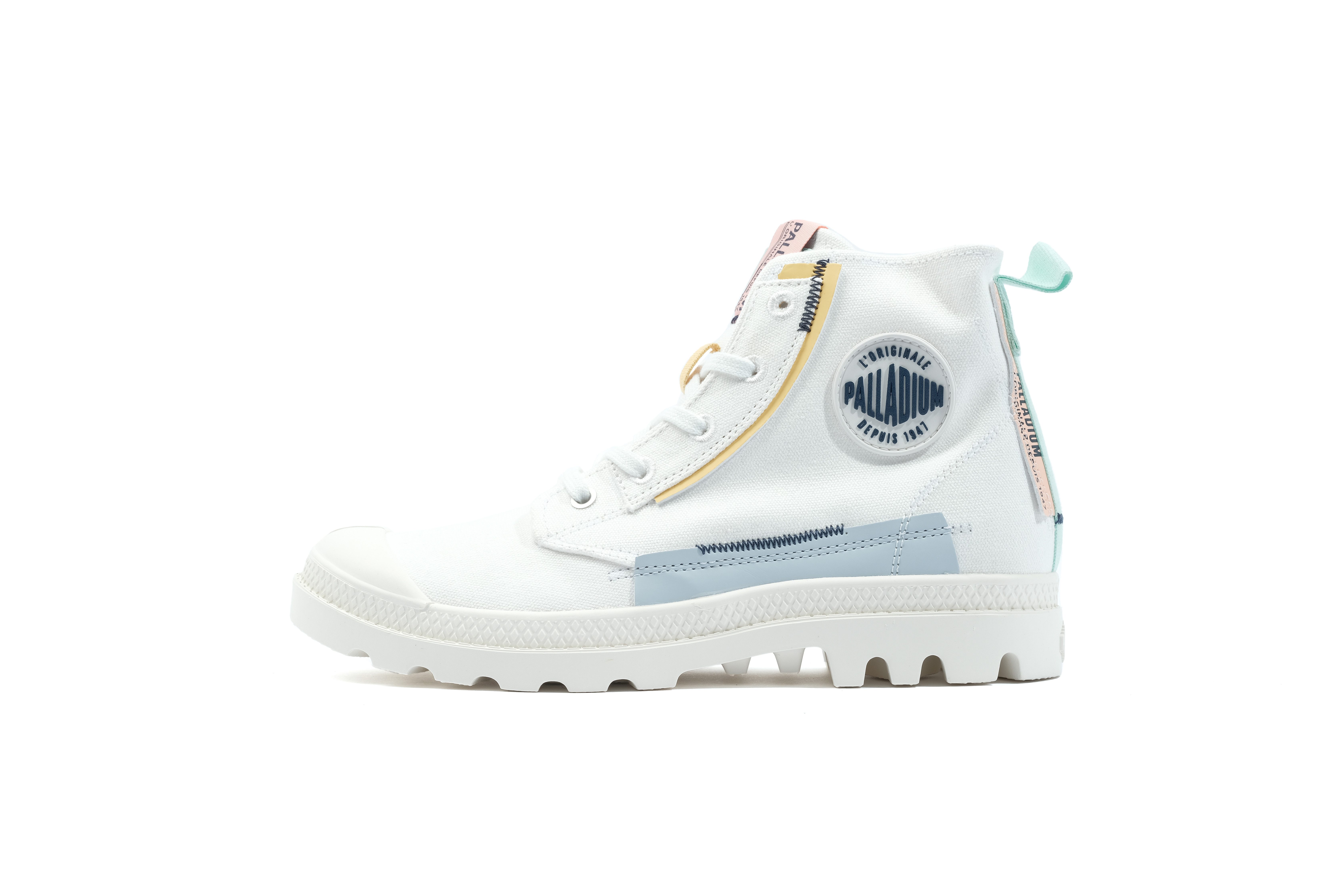 Palladium PAMPA UNDERLAYER Schnürboots Schnürstiefel, Schnürstiefelette aus Canvas