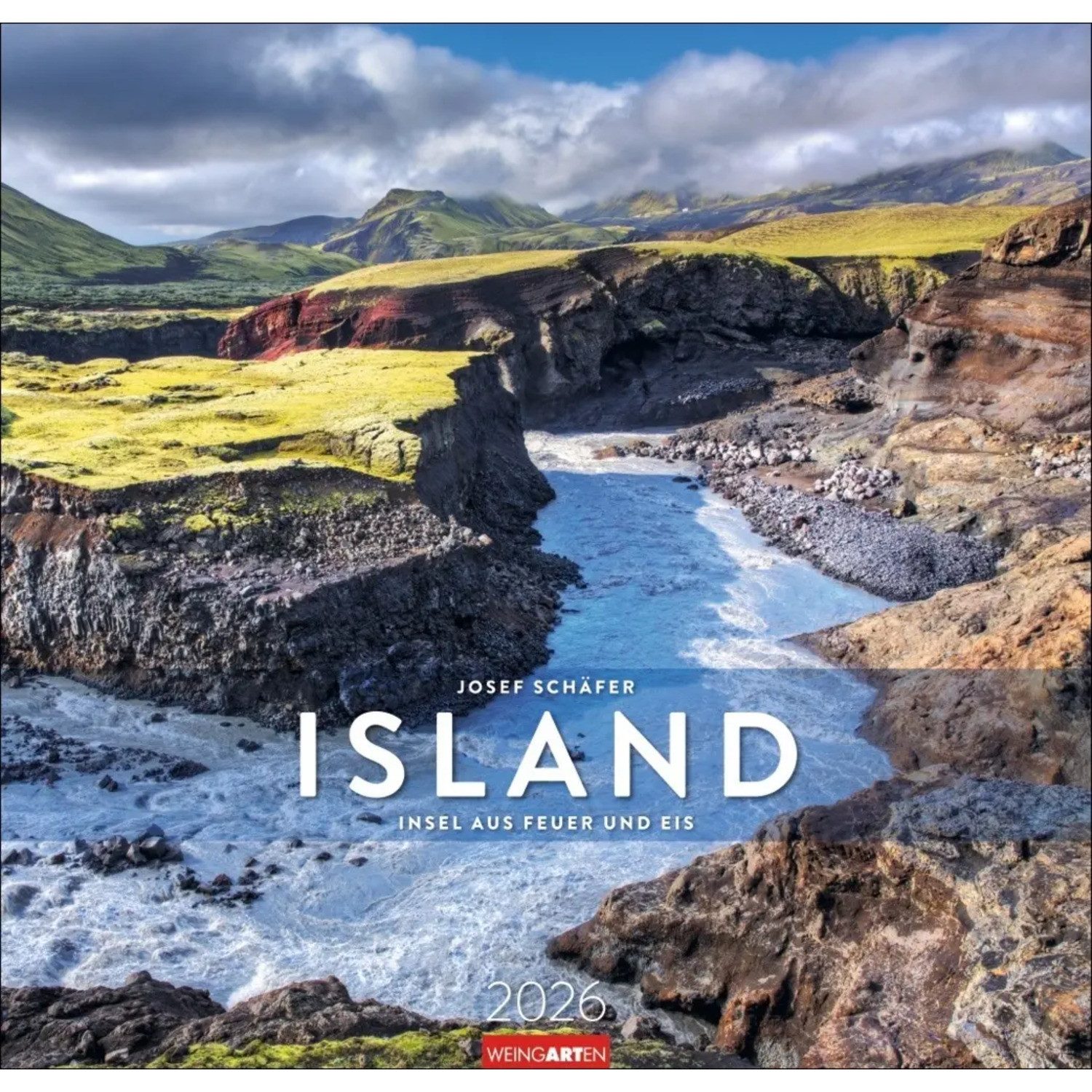 Wandkalender Island Kalender 2026 - Insel aus Feuer und Eis