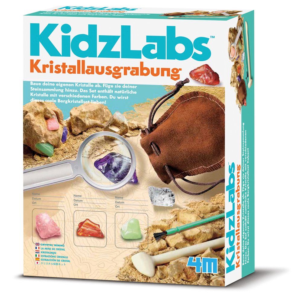 Experimentierkasten Kristallausgrabung