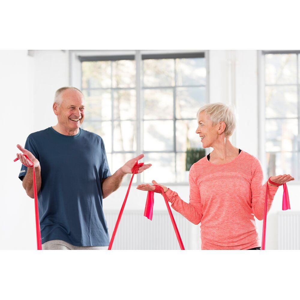 TheraBand Physiobänder Fitnessbänder-Set Verein, Für Therapie, Verein und Gruppentraining