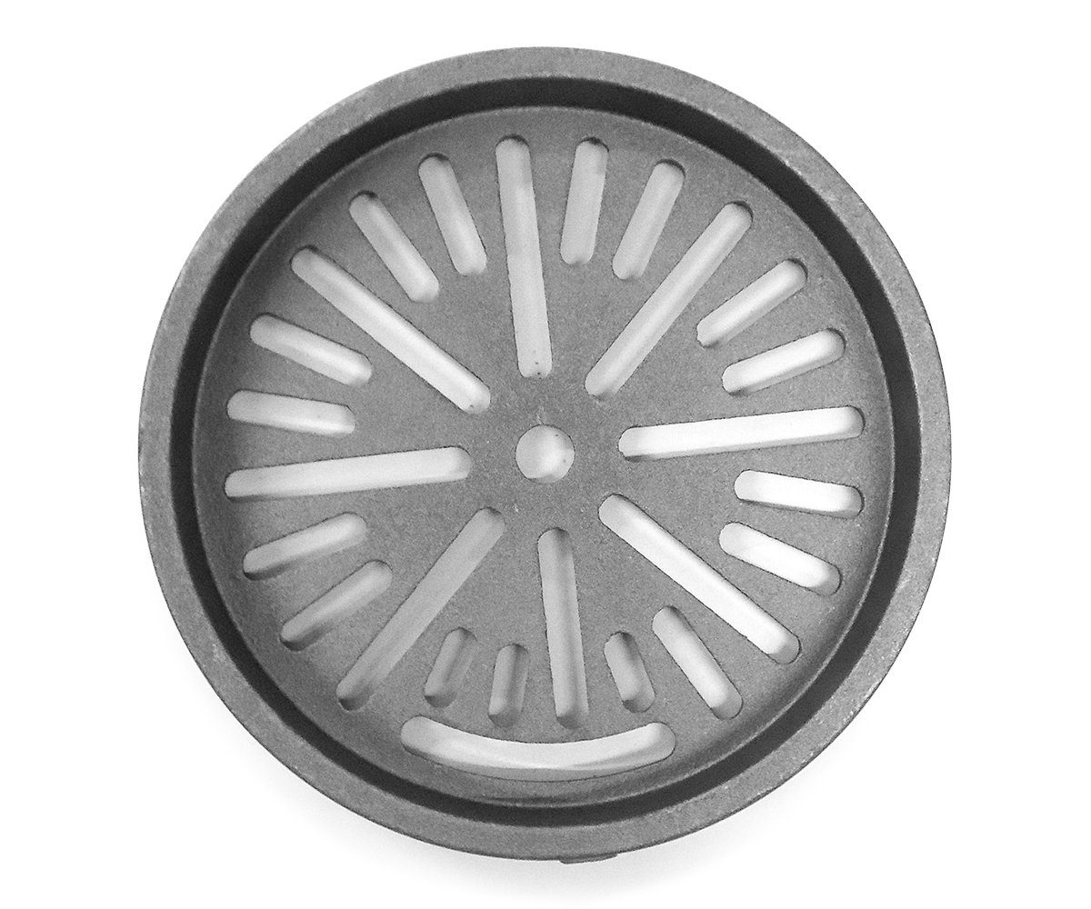 kaminXpert Ofenrost für Dan Skan Topo Kaminofen Ersatzteil 238x238 mm Rostlager