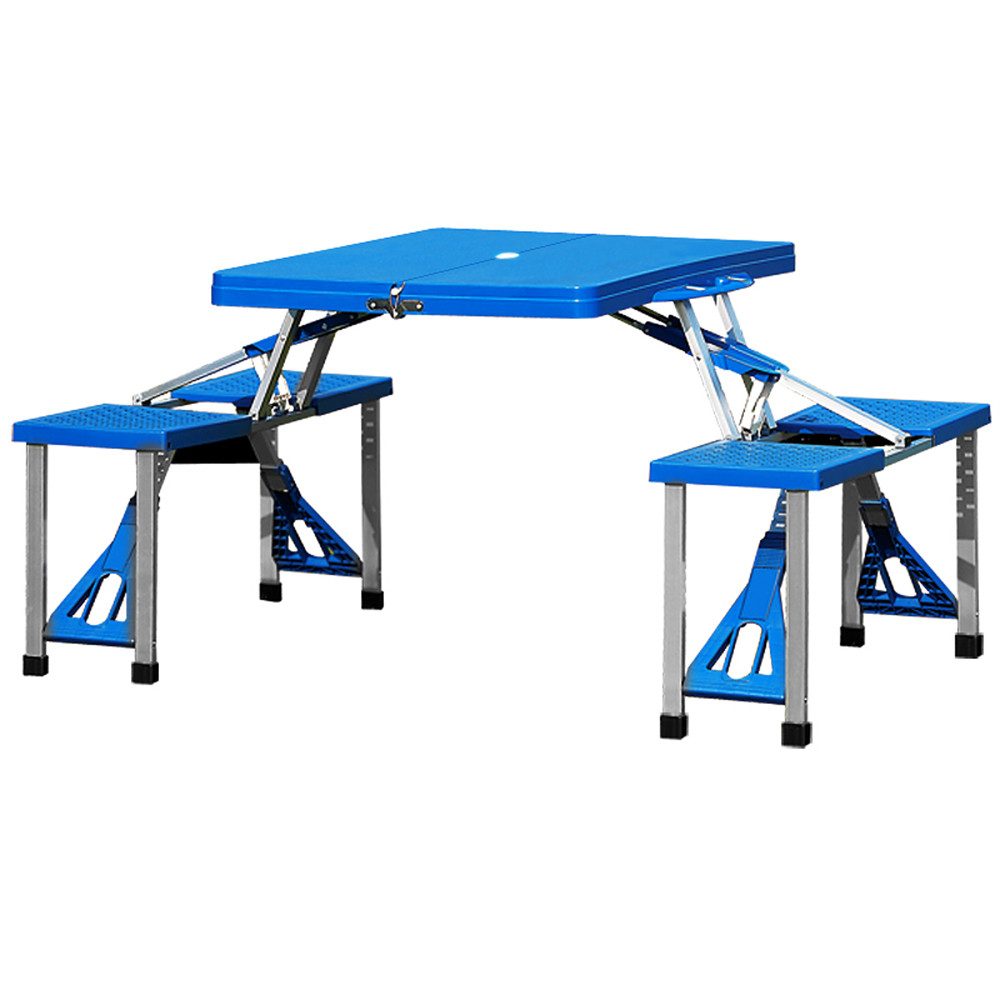 Casaria Campingtisch (1-St), Klappbar mit Stühlen günstig online kaufen