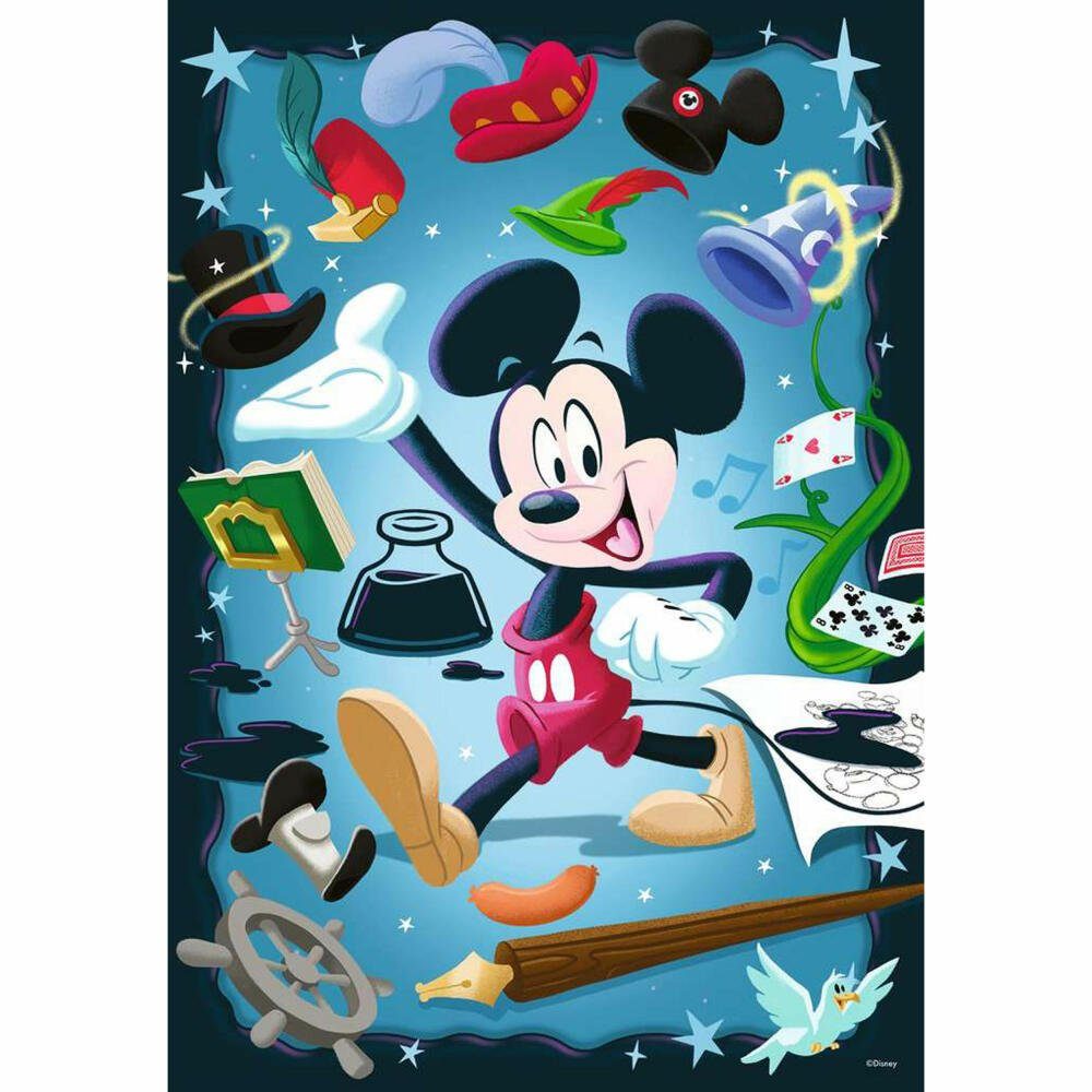 Ravensburger Puzzle 100 Jahre Disney Mickey 300 Teile, 300 Puzzleteile