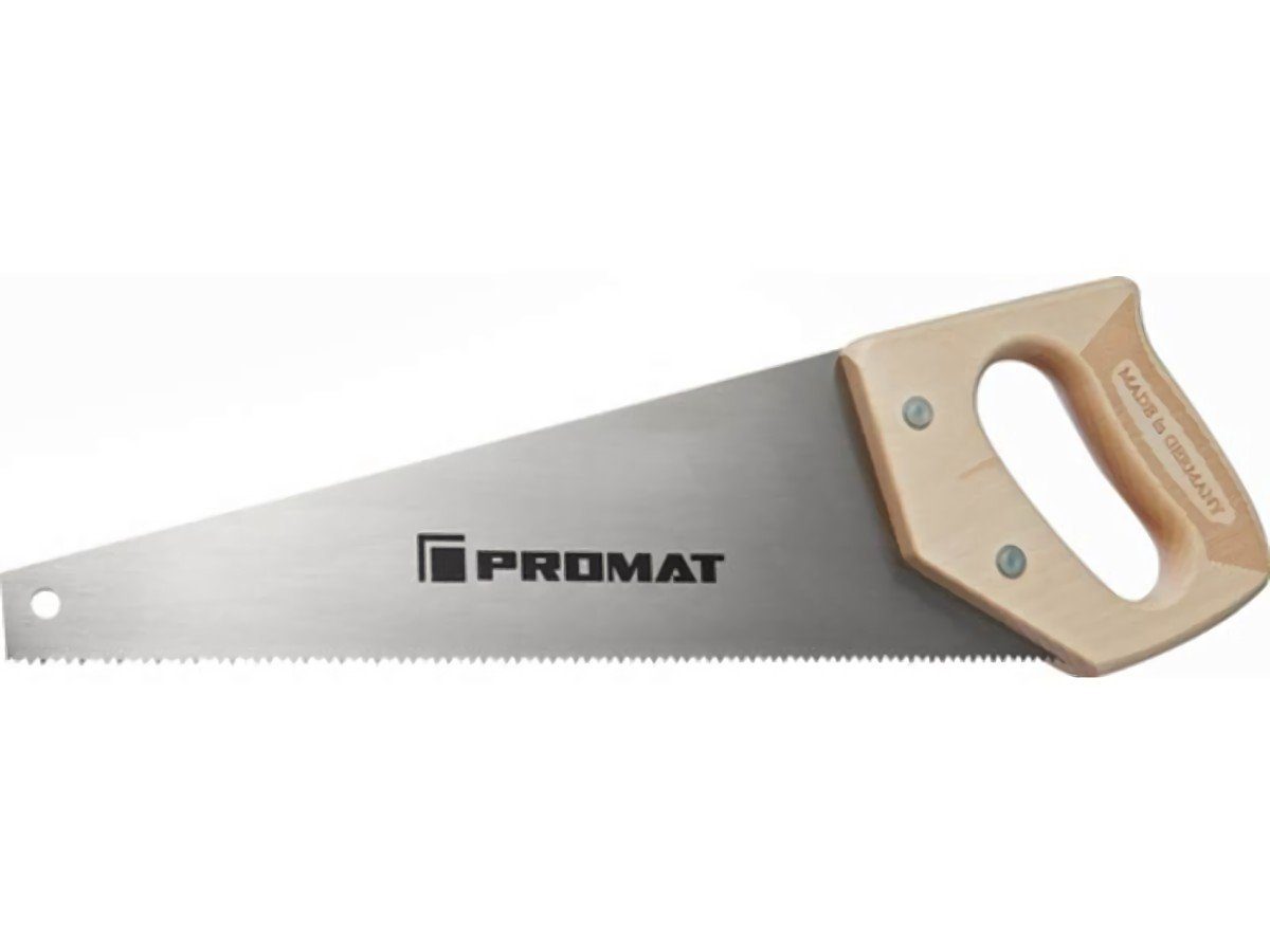 PROMAT Handsäge Handsäge Blatt-L.350mm 8 ZpZ PROMAT Blatt aus Elektrostahl · geschr