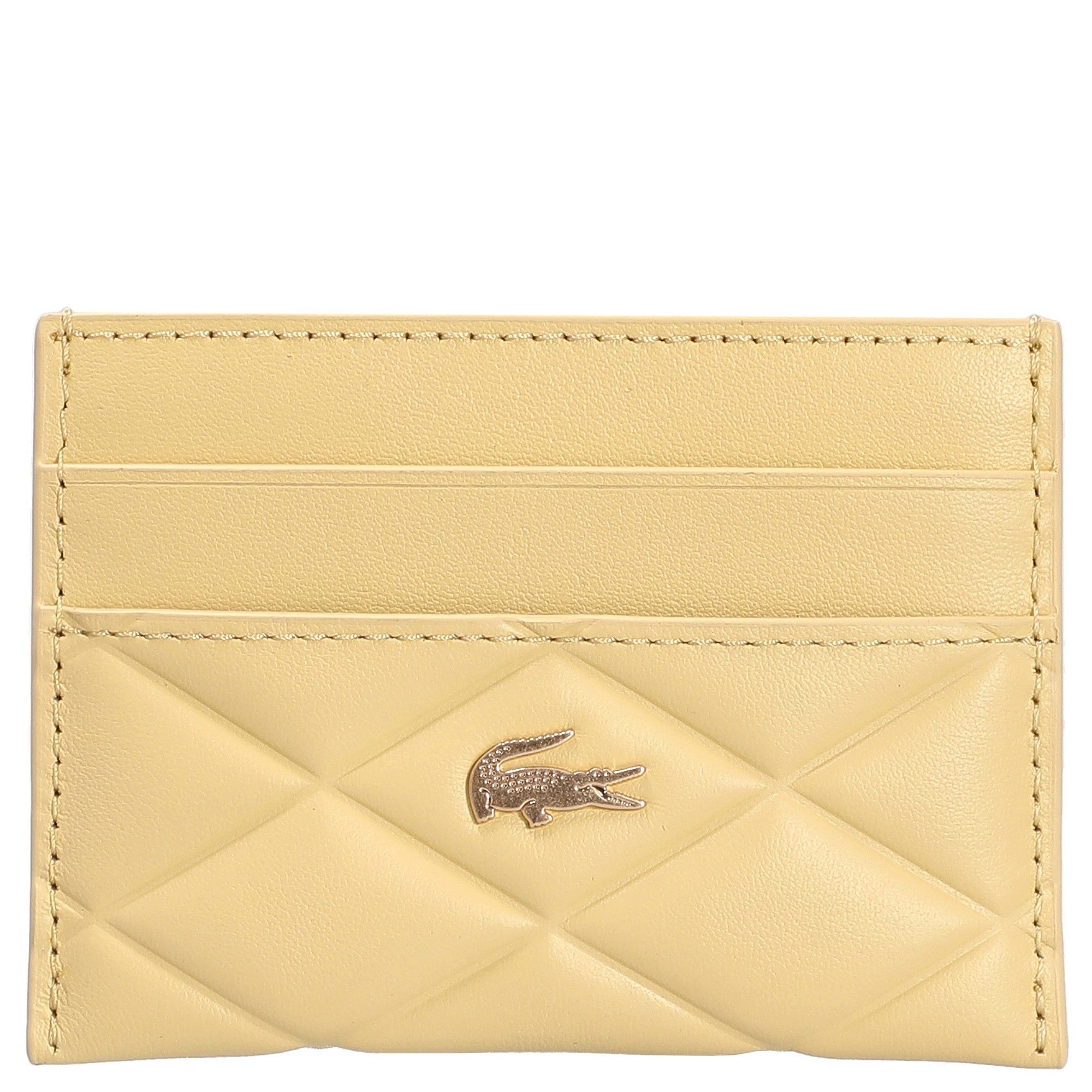 Lacoste Kartenetui Crocodelle - Geldbörse 2cc 10.5 cm (soja)