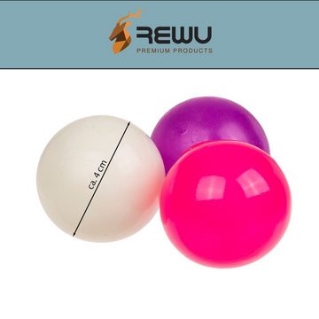 ReWu Spielschiene Throw & Glow Balls, leuchten im dunkeln