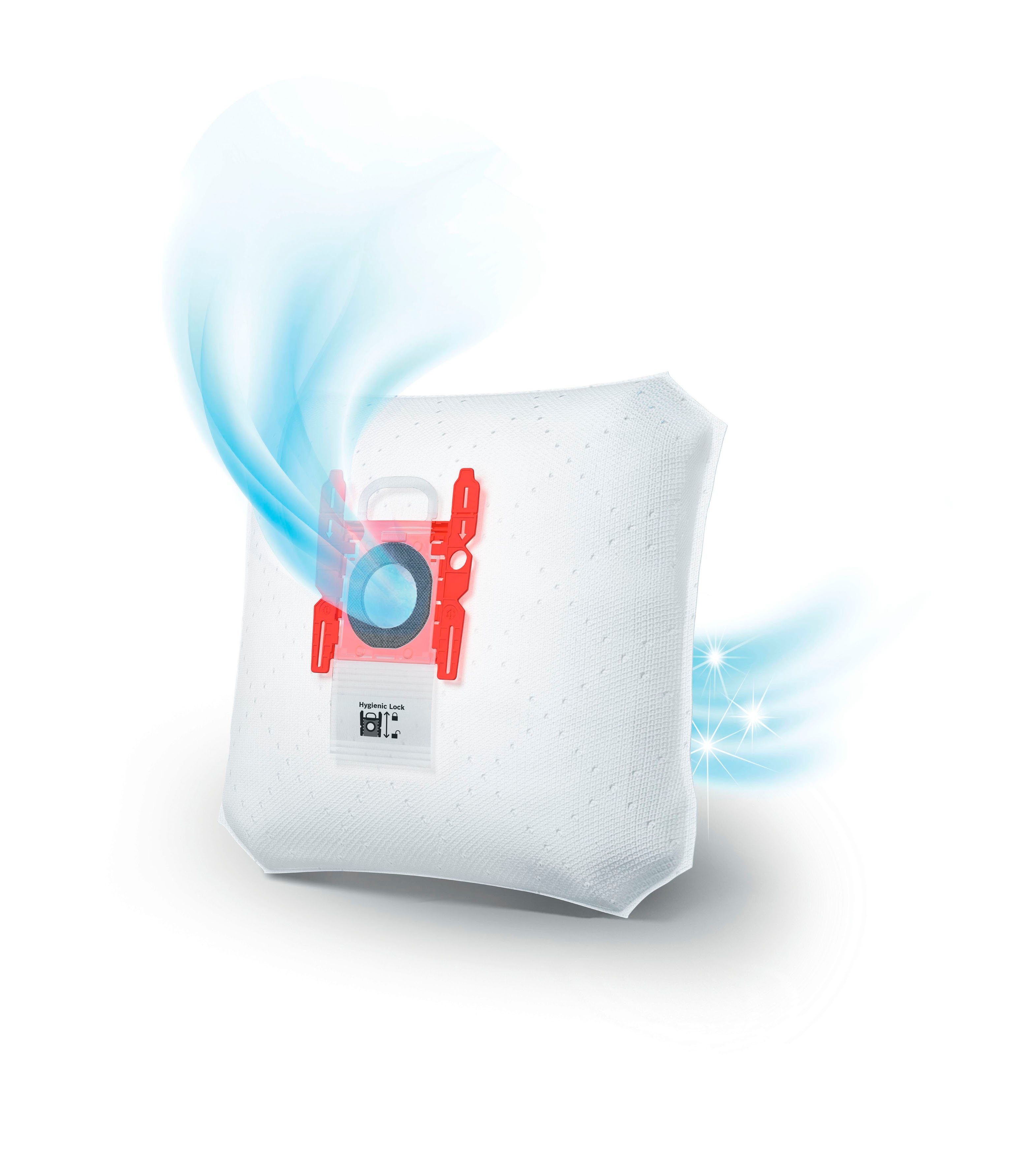 BOSCH Пылесборники BBZ41FGALL, passend für Bosch, 1 St., PowerProtect (4 Staubbeutel)