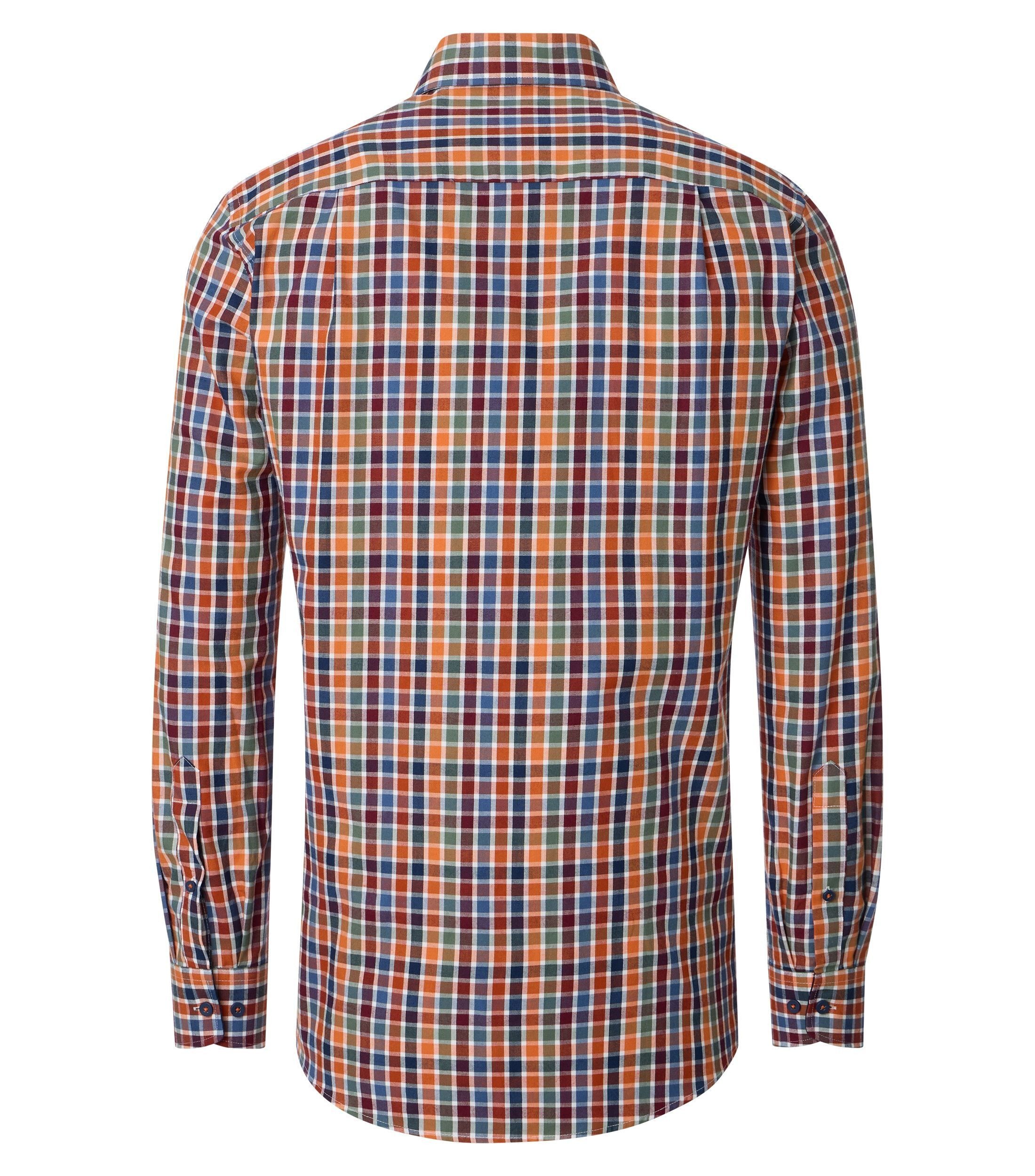 Redmond Langarmhemd kariert Comfort Fit