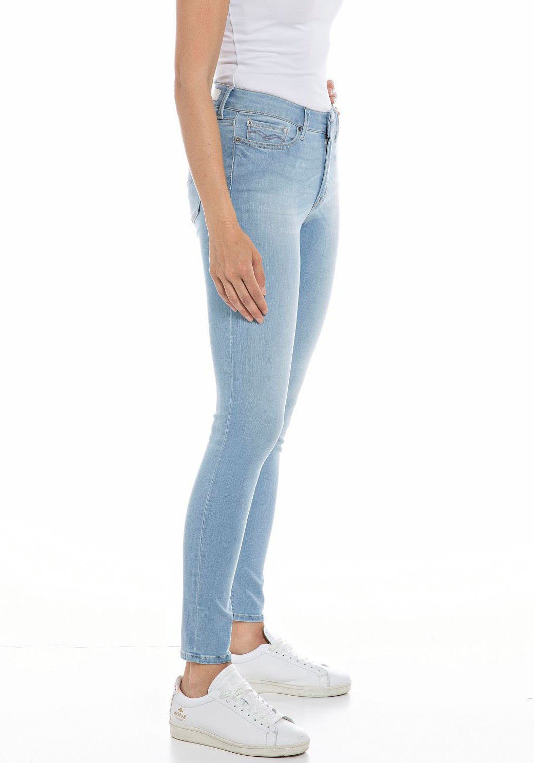 blue light Replay Luzien Skinny-fit-Jeans