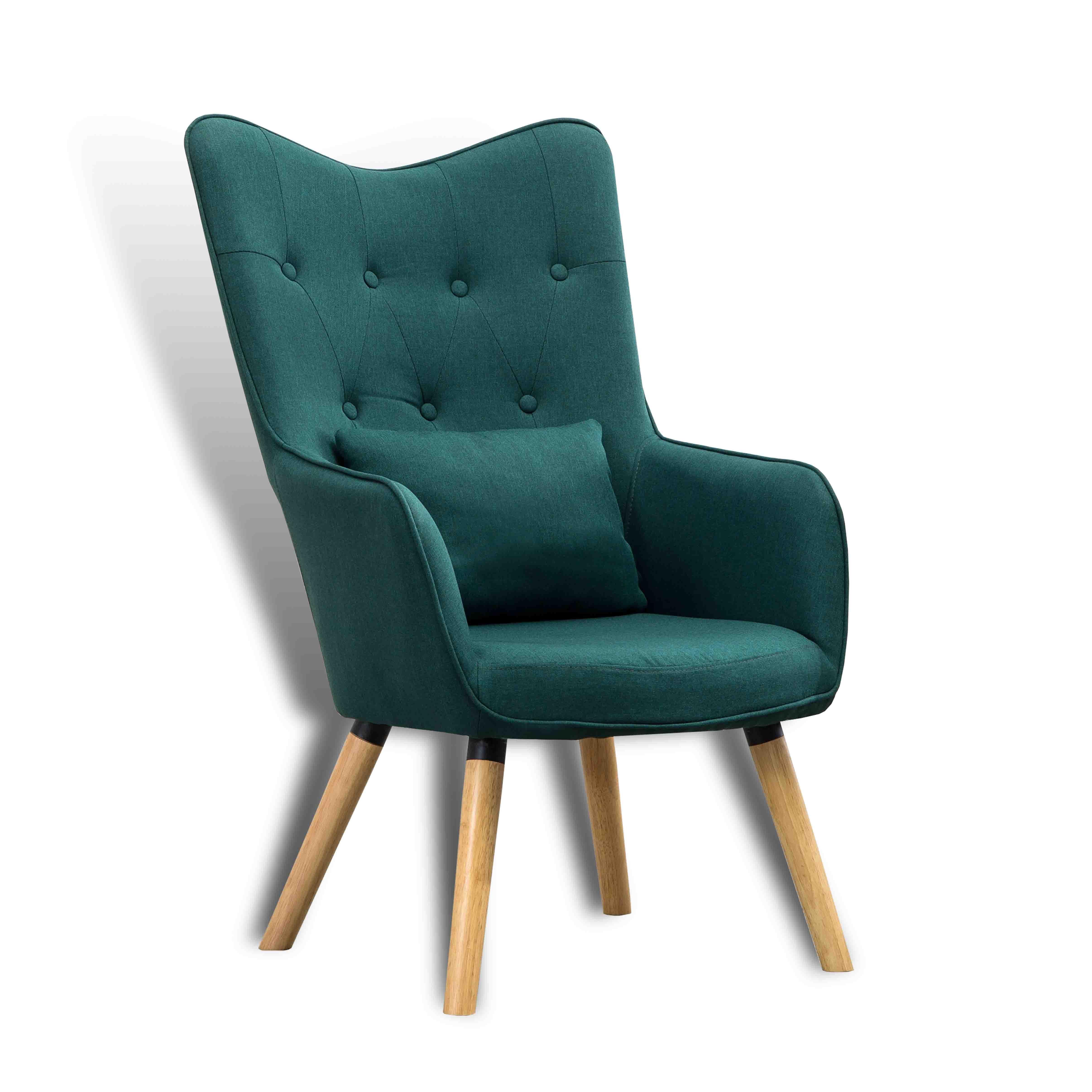ESTEXO Sessel Fernsehsessel Relaxsessel mit Kissen Lese Stoff Polsterstuhl günstig online kaufen