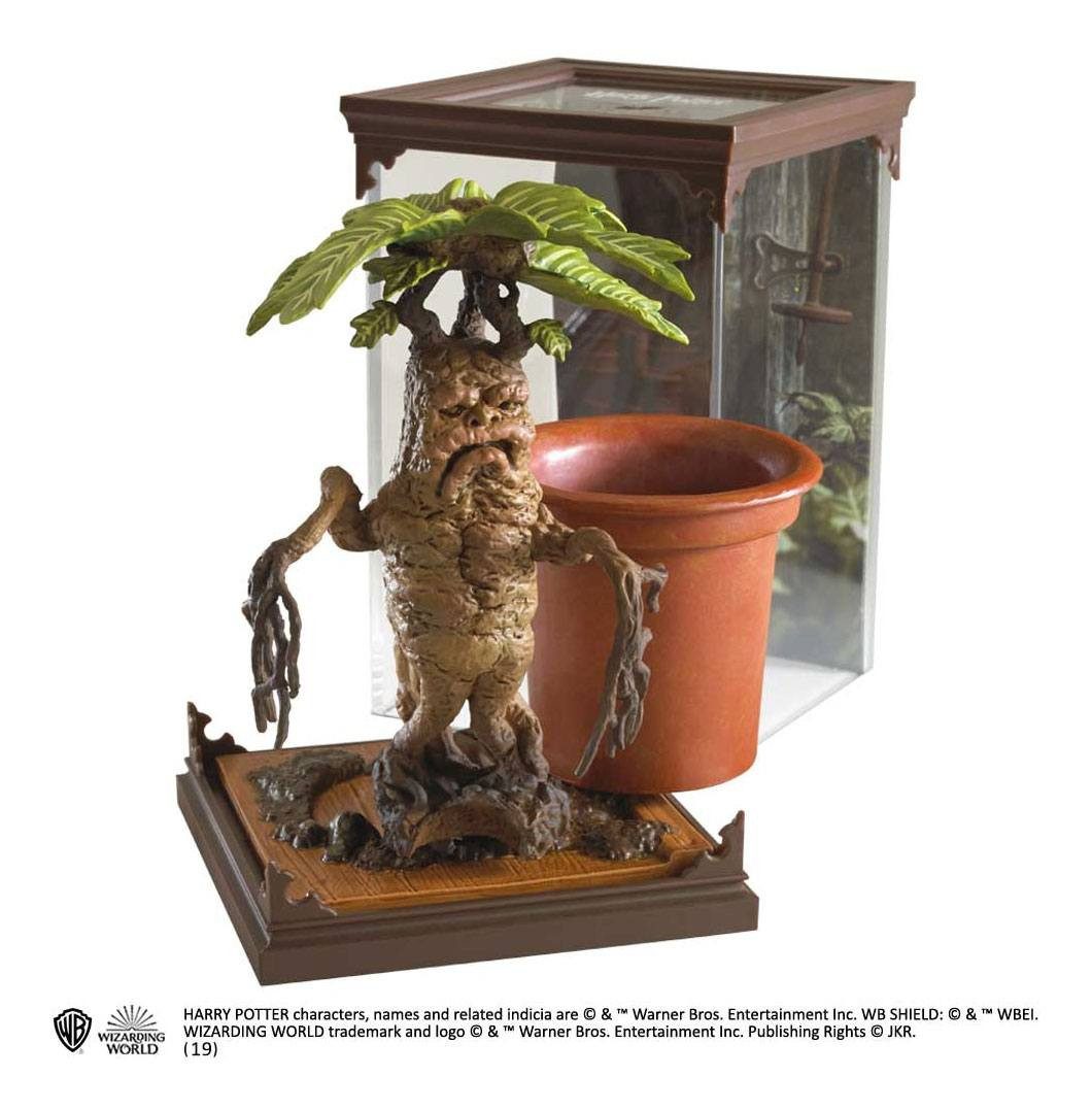 Noble Collection Merchandise-Figur Harry Potter Magical Creatures Statue Mandrake 13 cm