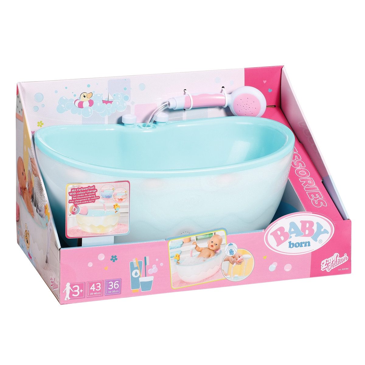 Baby Born Puppen Badewanne Zapf Creation Puppenmöbel BABY born Bath Badewanne