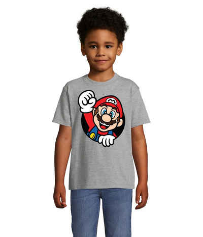 Blondie & Brownie T-Shirt »Kinder Super Mario Faust Nerd Konsole Gaming Spiel Nintendo Konsole«