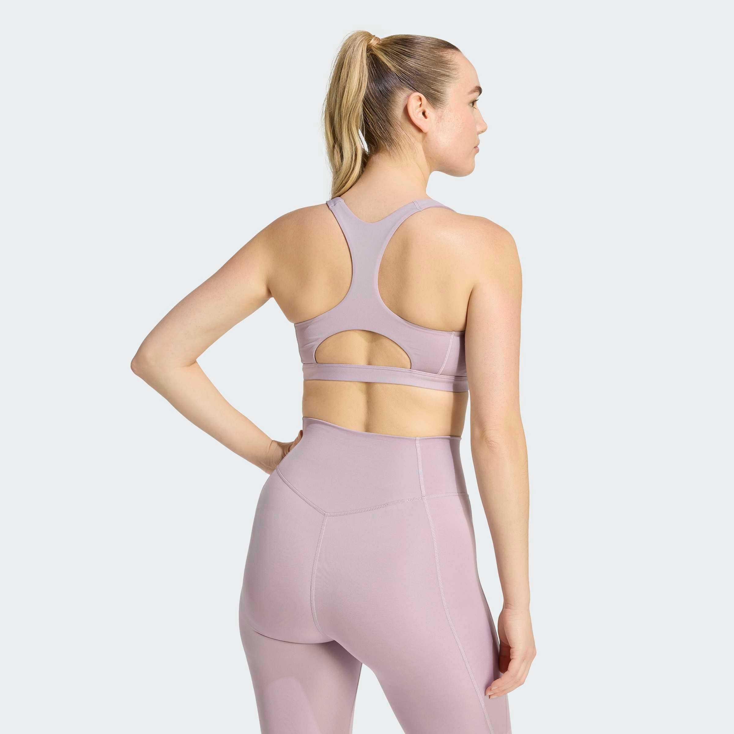 adidas Performance Sport-BH OPTIME ESSENTIALS WORKOUT ZIP-FRONT MEDIUM SUPP günstig online kaufen