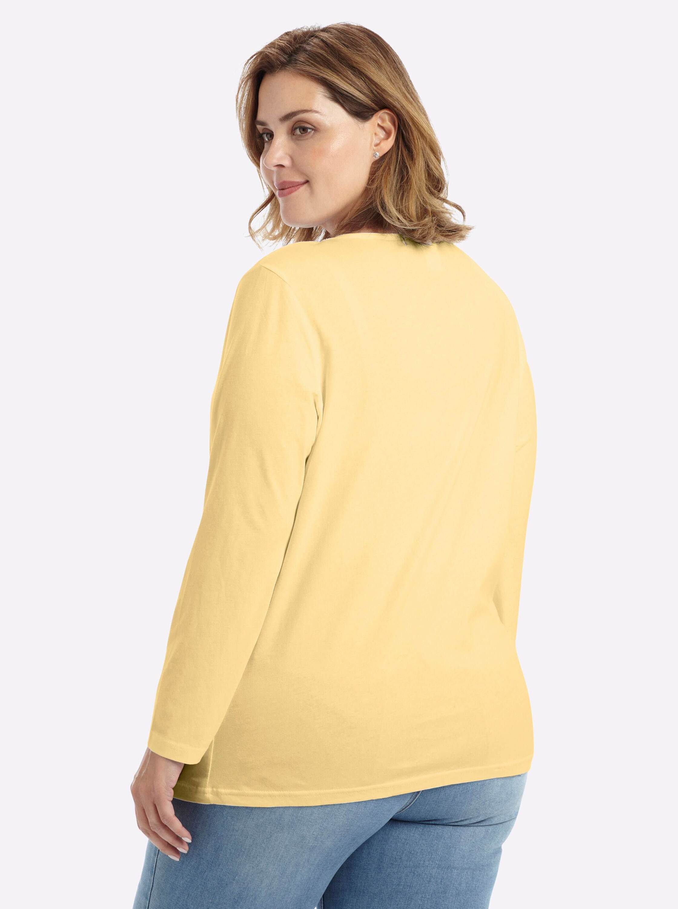 Sieh an! T-Shirt Shirt Langarm