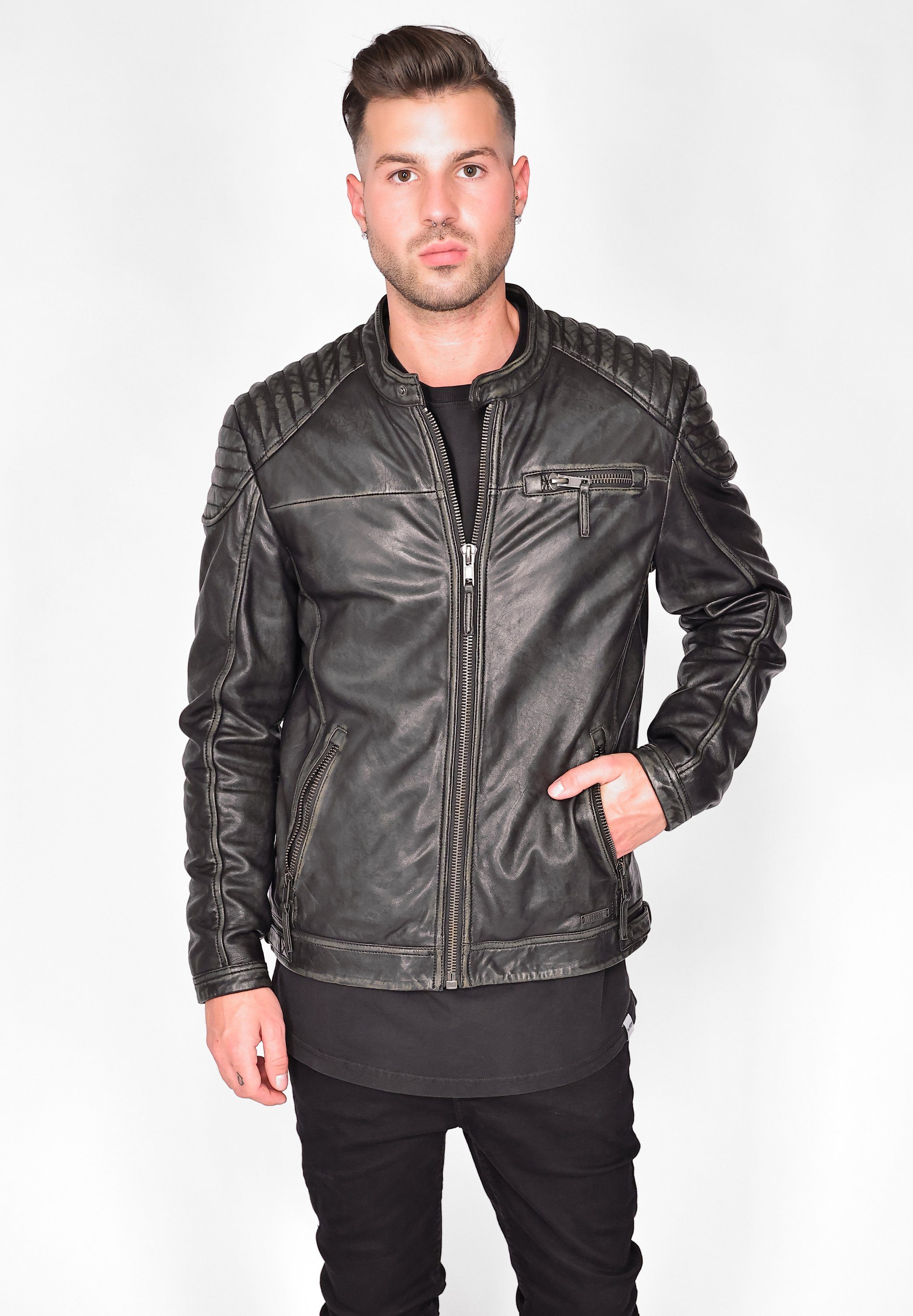 31020234 Lederjacke MUSTANG