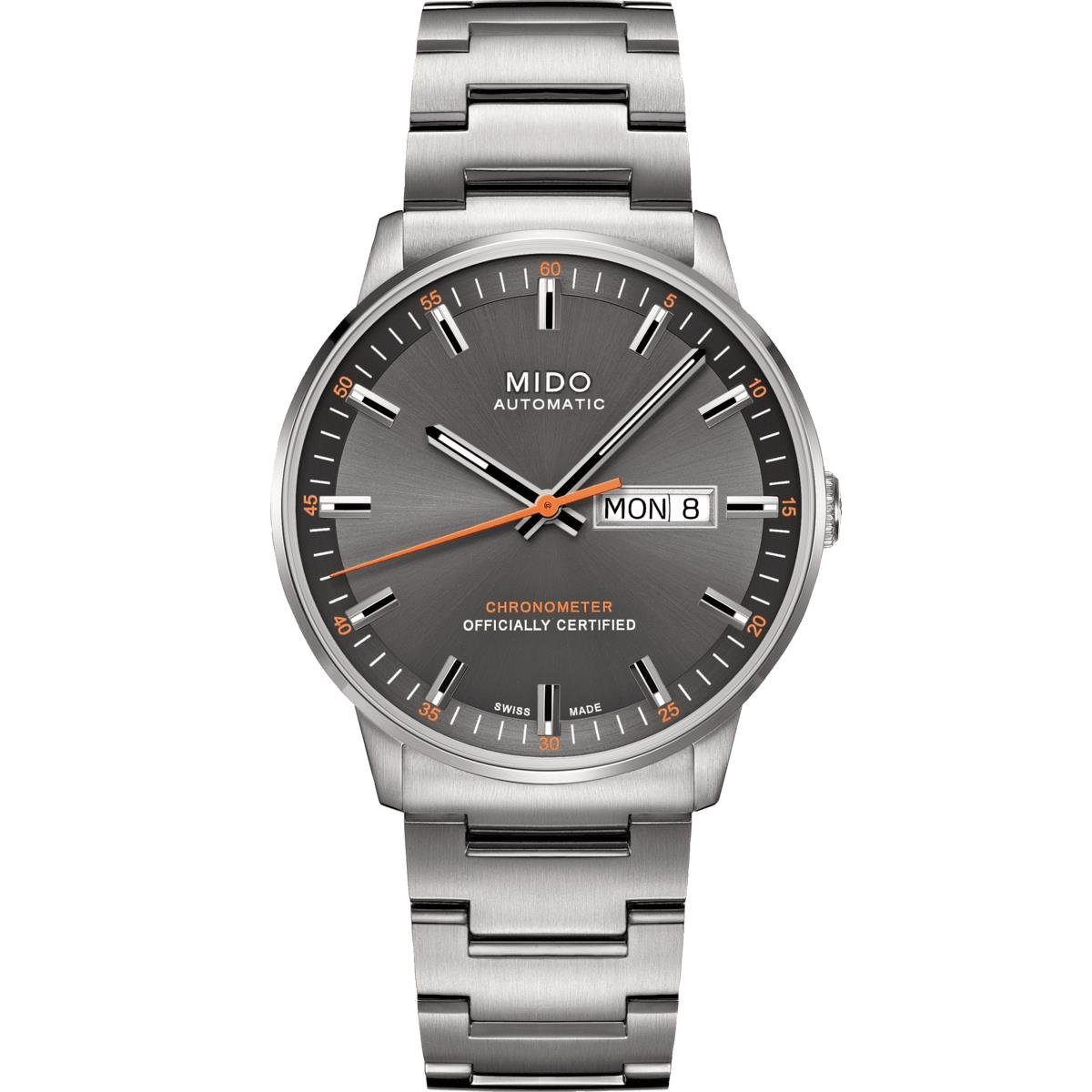 Schweizer Uhr Mido Herren Uhr M0214311106101 Commander, Chronometer