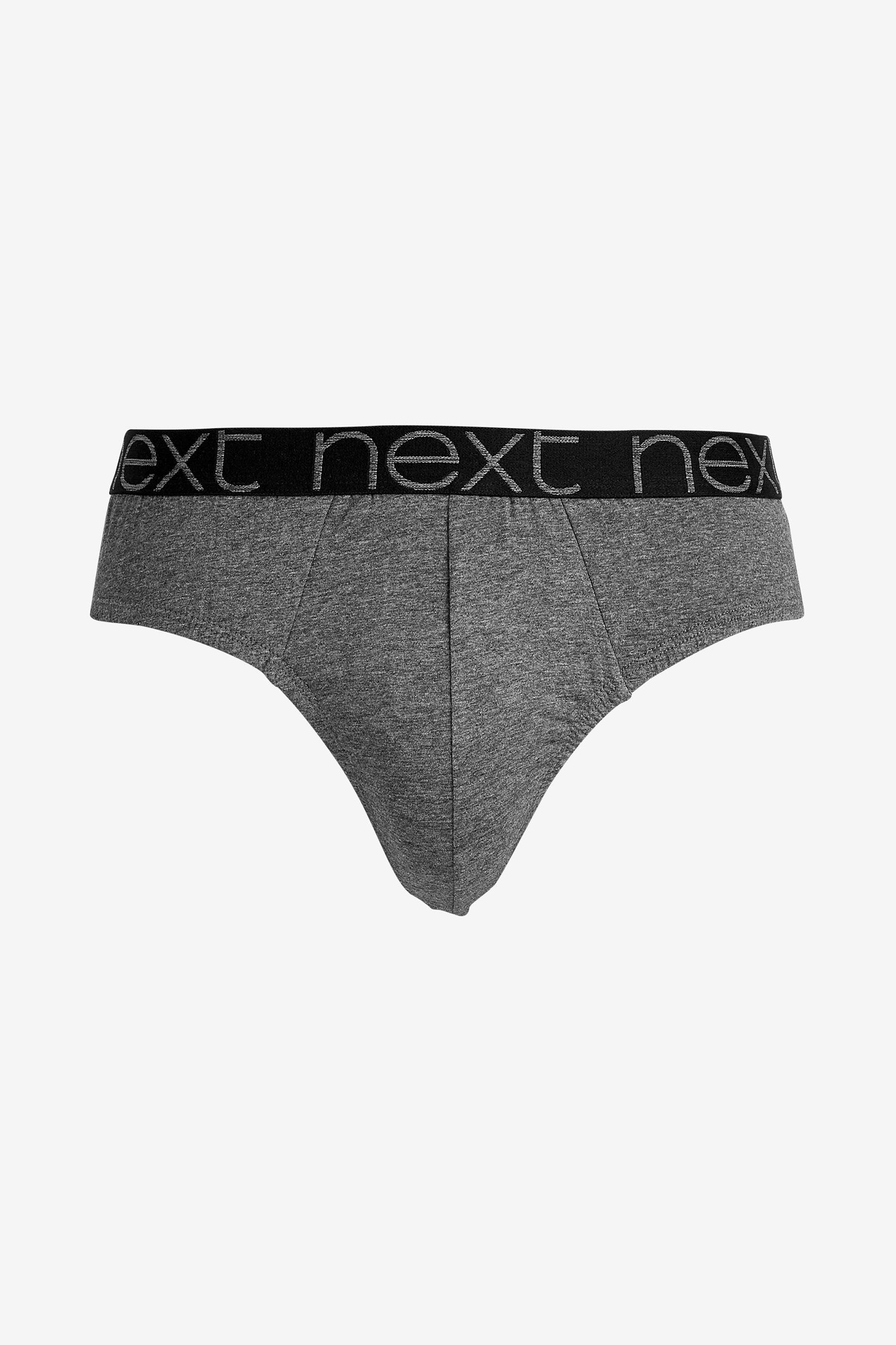 Slip (4-St) Next Unterhosen im Grey 4er-Pack