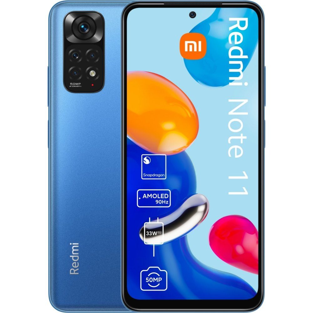 Xiaomi Redmi Note 11 128 GB / 4 GB - Smartphone - twilight blue Smartphone (6,4 Zoll)