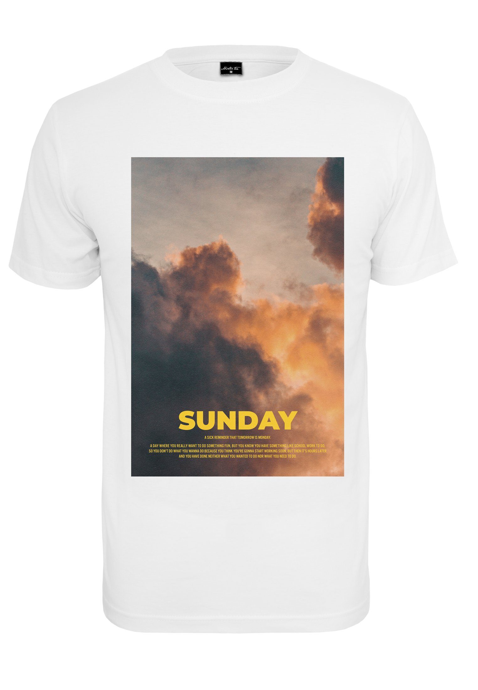 T-Shirt Tee Definition MisterTee (1-tlg) Herren Sunday
