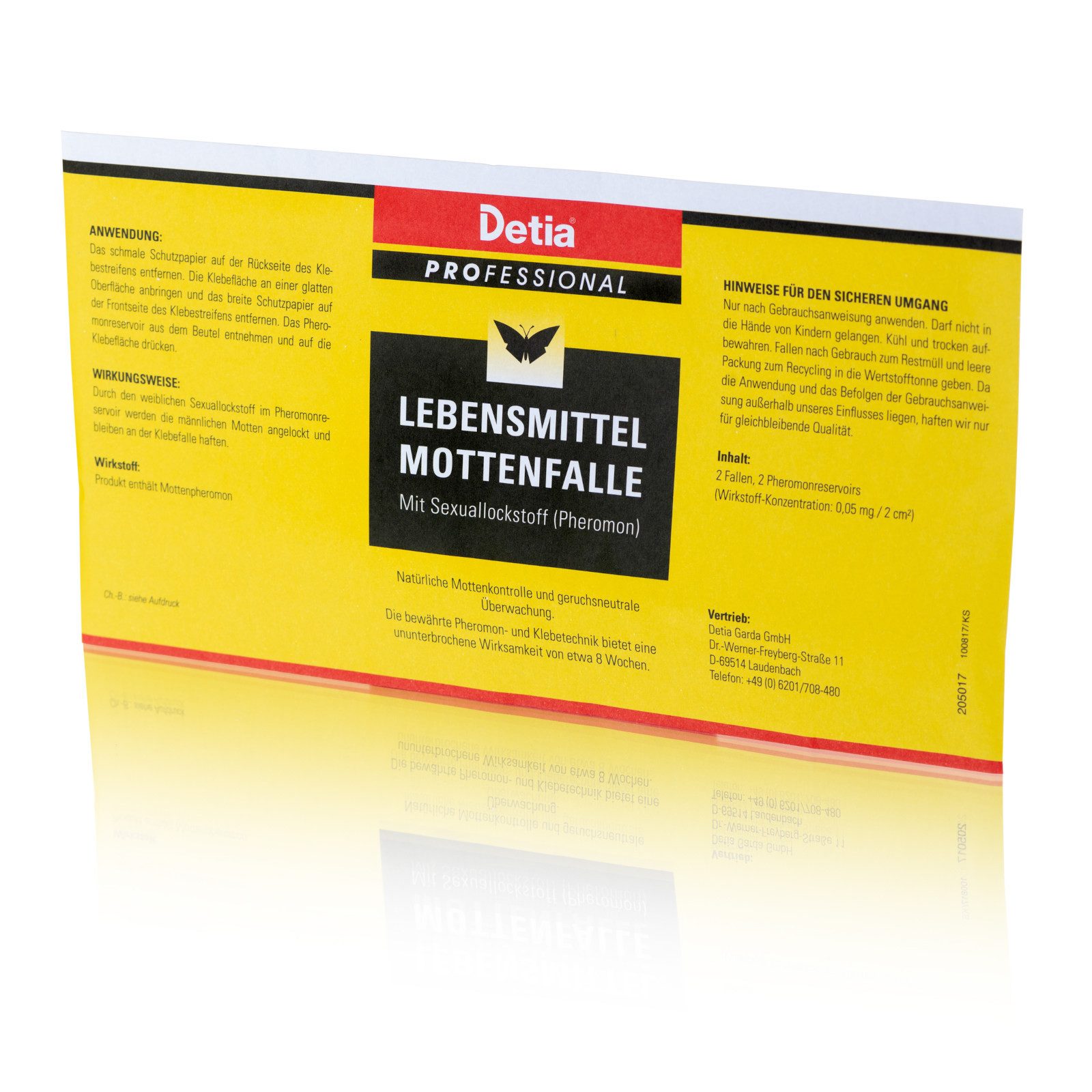 Detia Insektenfalle Lebensmittel-Mottenfalle, 2er Packung
