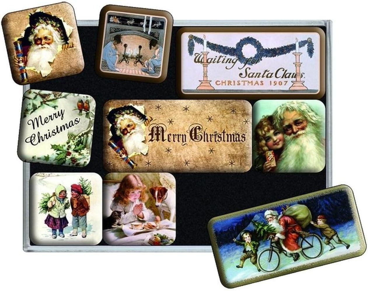 Nostalgic-Art Magnet 9tlg. Magnetset - Winter Time Christmas Collection
