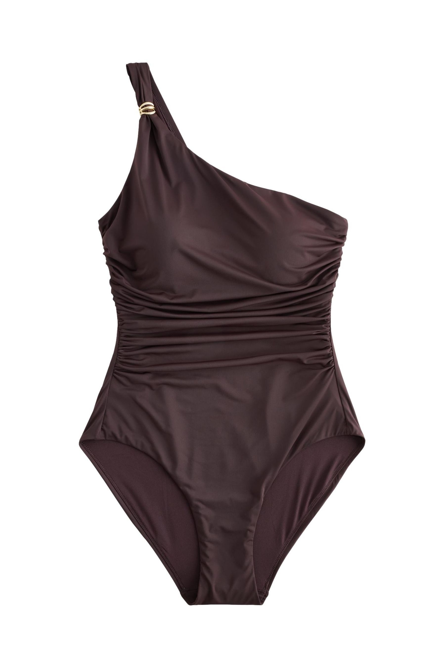 Next Badeanzug Bauchformender One-Shoulder-Badeanzug mit Raffung (1-St) günstig online kaufen