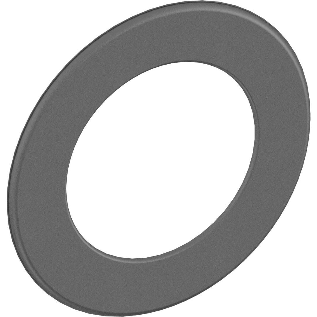 Feuercampus Ofenrohr Ø 120 mm Wandrosette - 55 mm - gussgrau, 120 mm