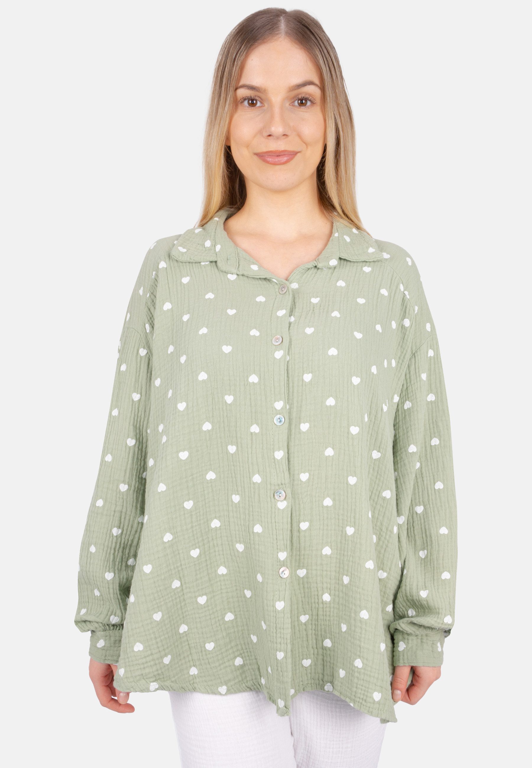 Seasons of April Hemdbluse LIYA MUSSELIN günstig online kaufen