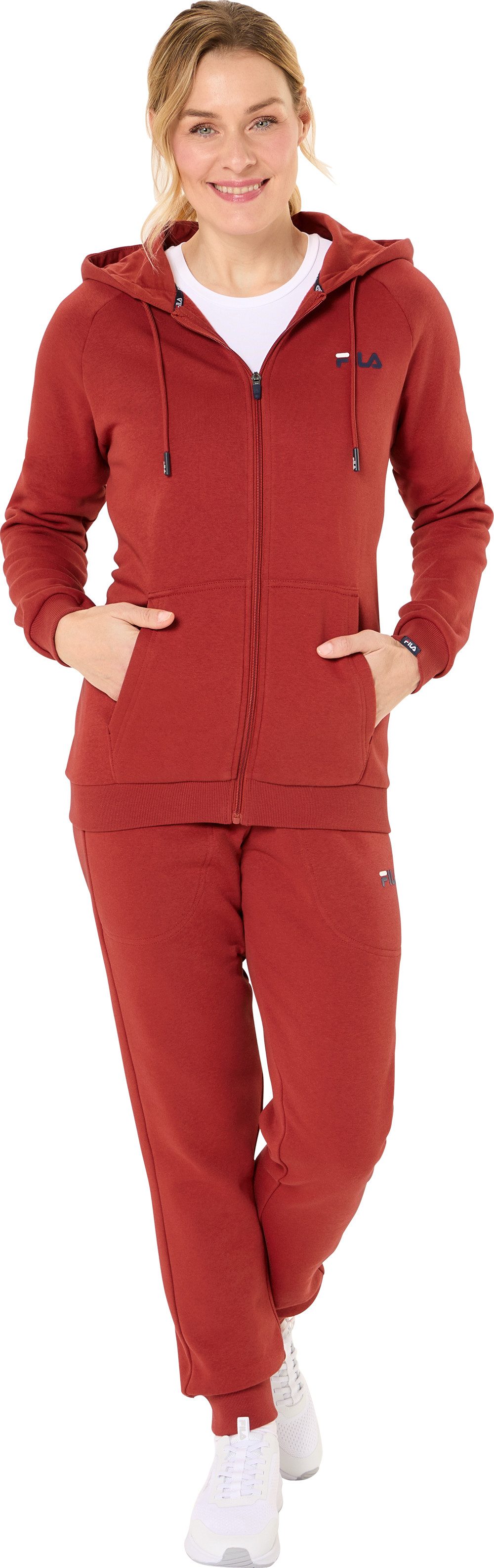 Fila Kapuzensweatjacke Hochwertige Sweatjacke unisex für Sport und Freizeit