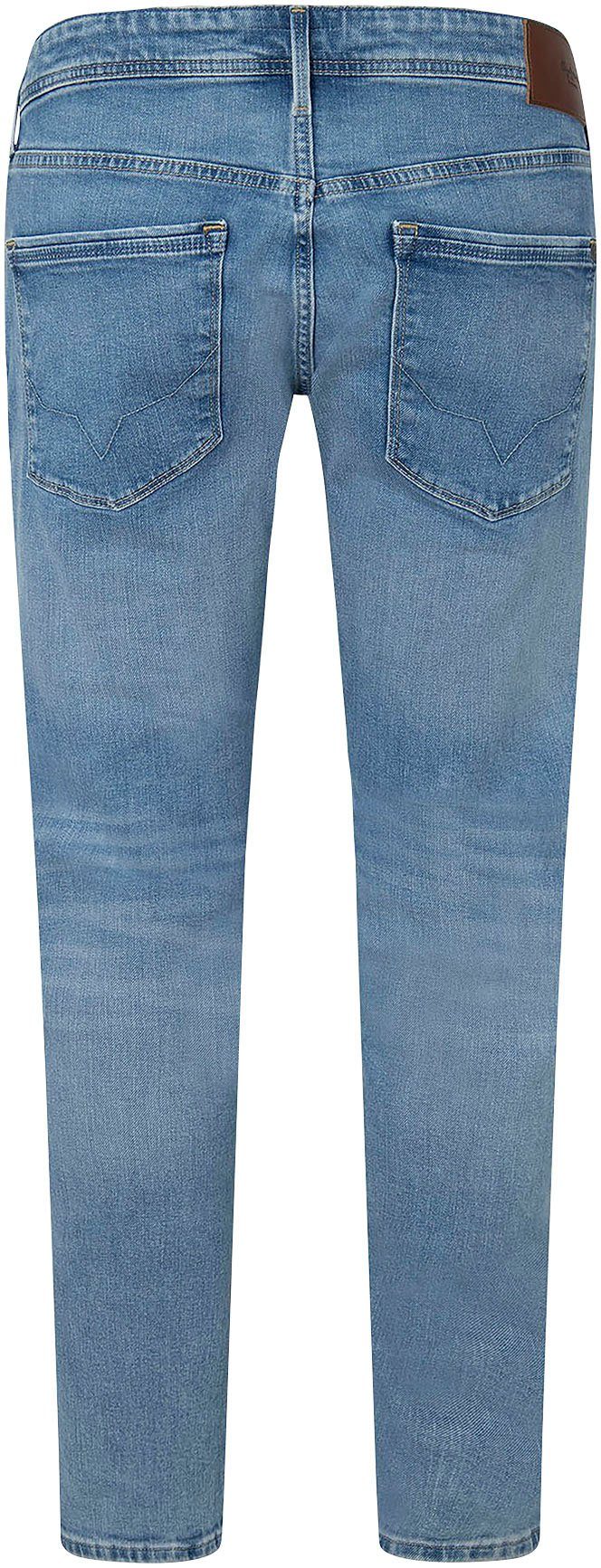 Pepe Jeans Tapered-fit-Jeans STANLEY blue light