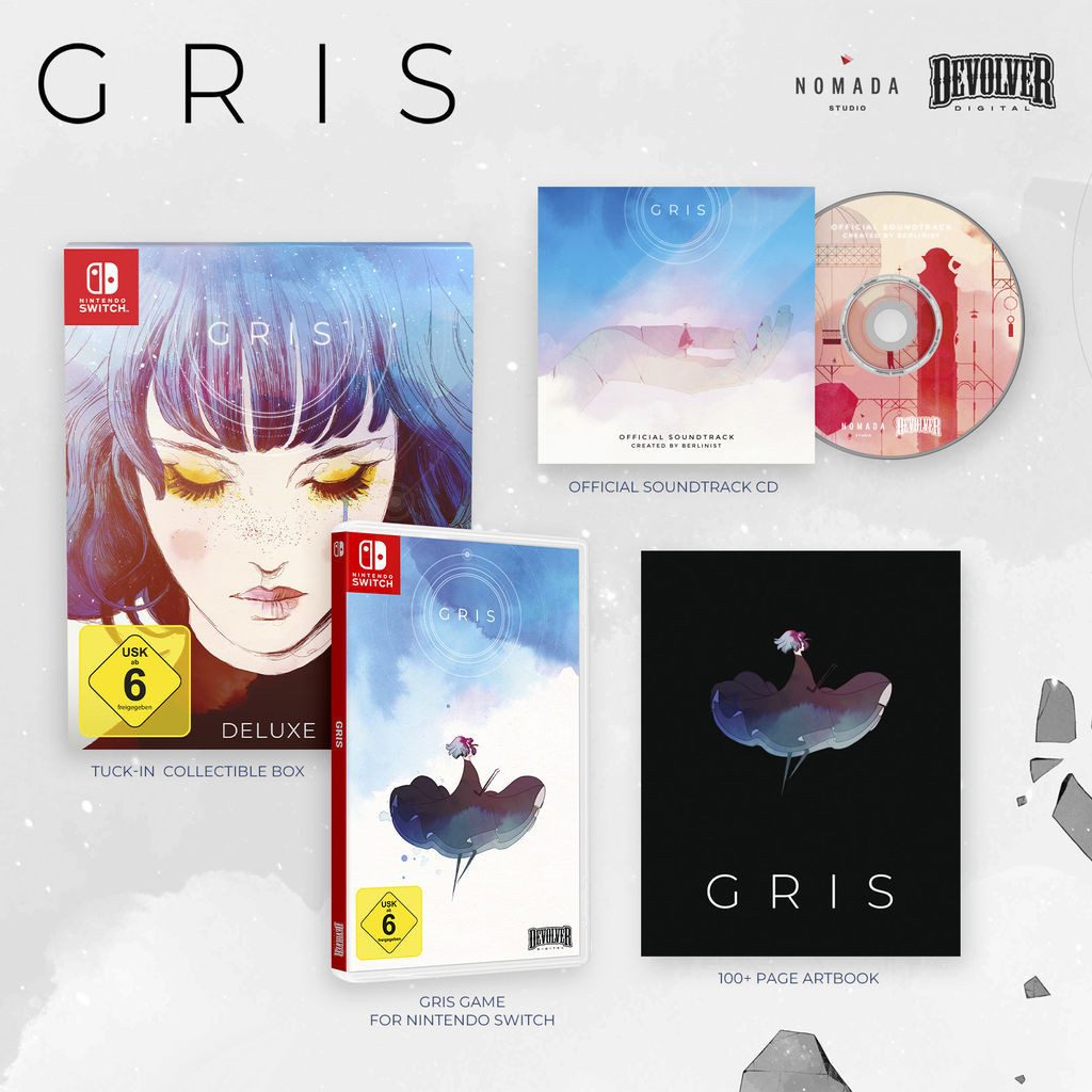 Gris Devolver Deluxe Nintendo Switch