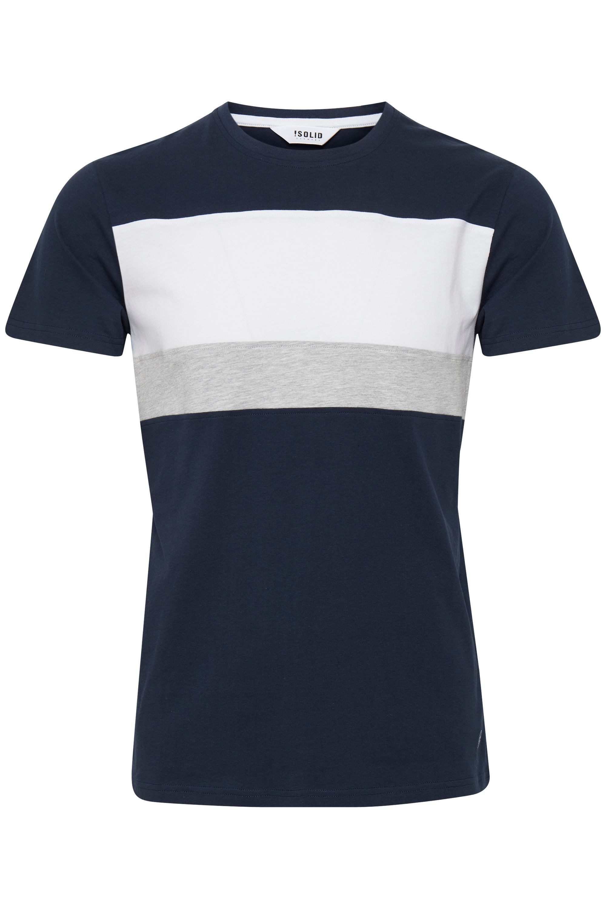 !Solid Rundhalsshirt SDSascha T-Shirt in Tricolor günstig online kaufen