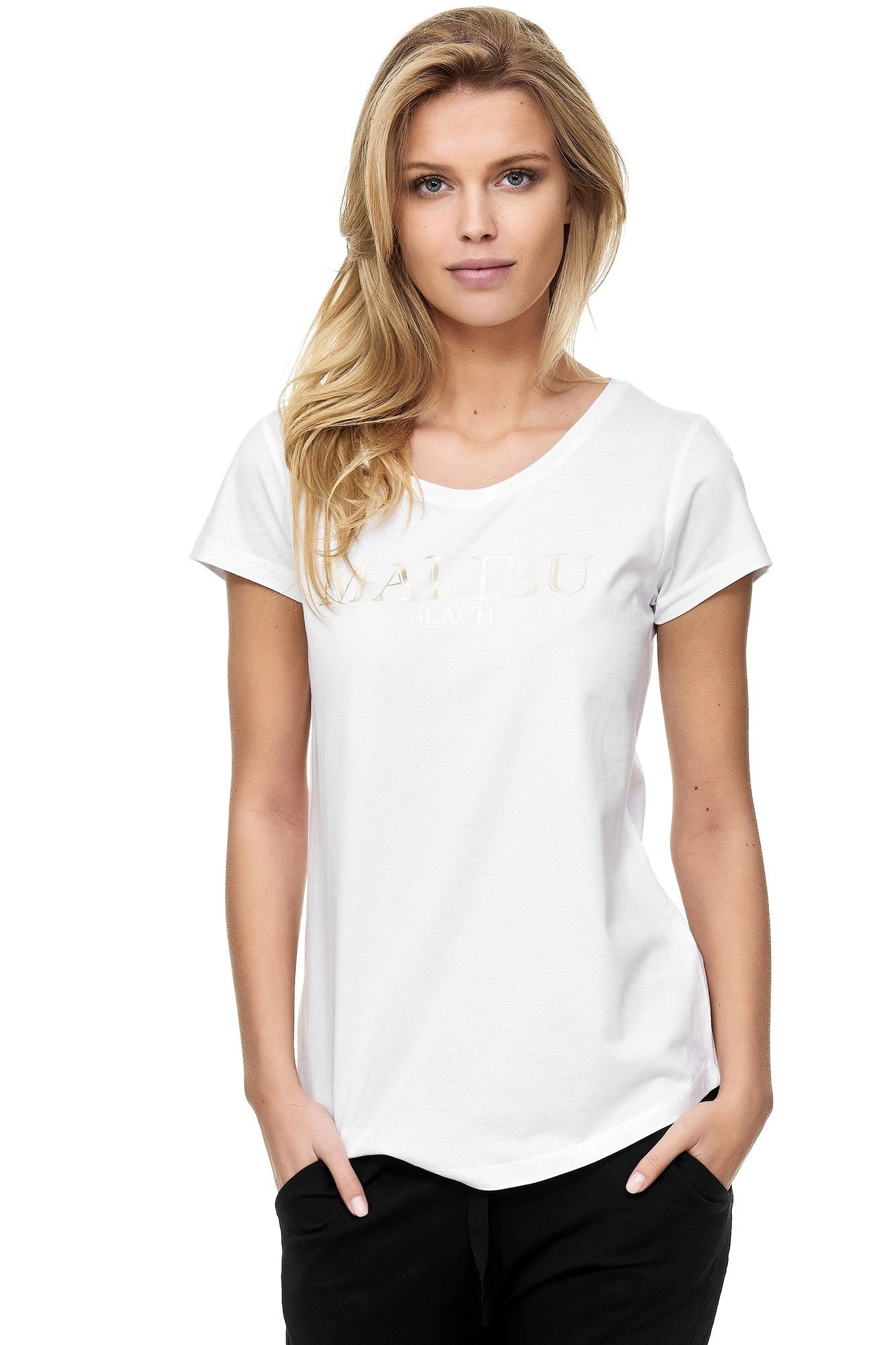 Damen Shirts Decay T-Shirt mit coolem Frontprint