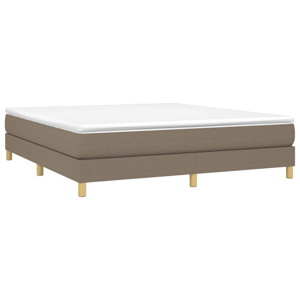 furnicato Bett Bettgestell ohne Matratze Taupe günstig online kaufen