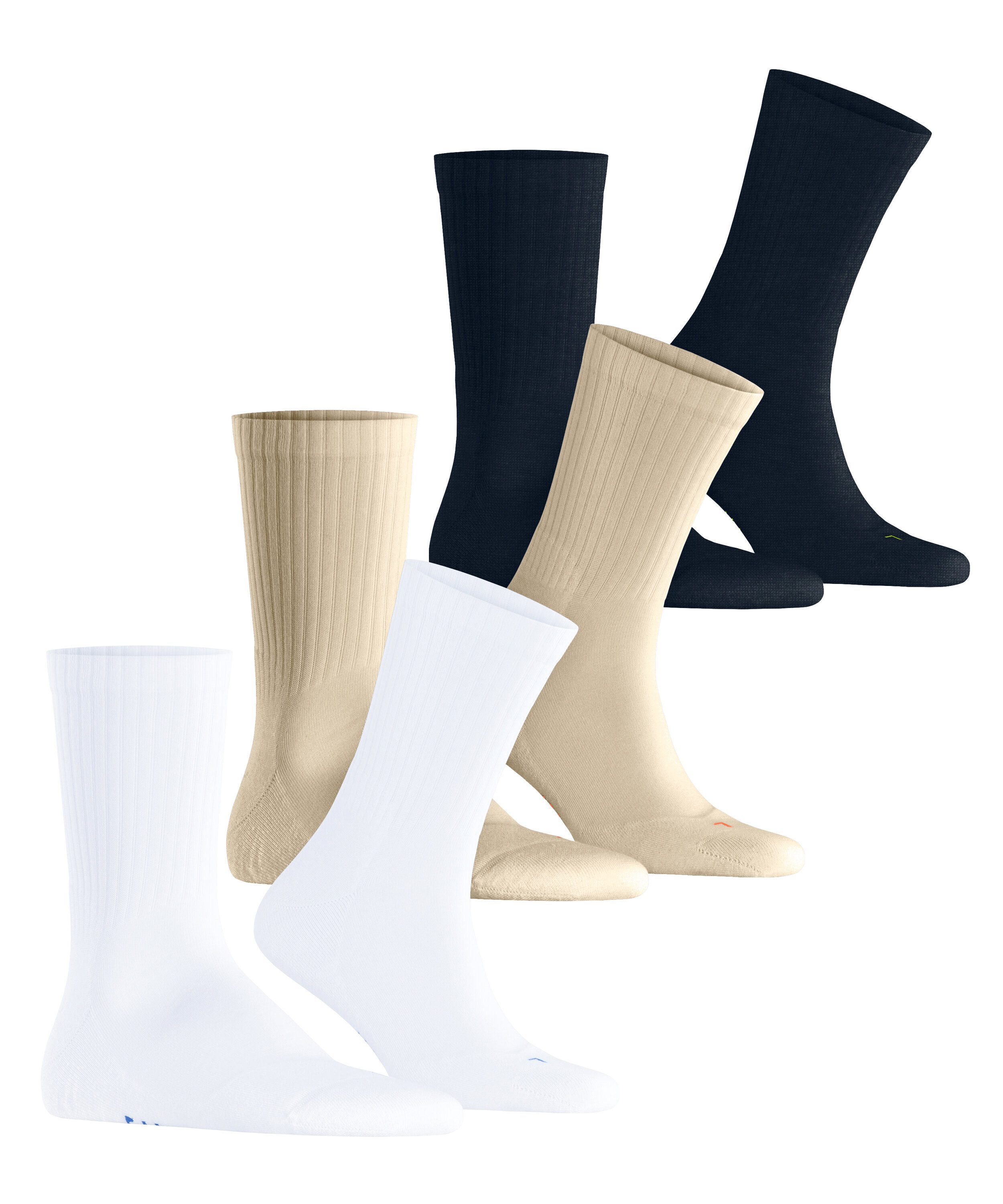 FALKE Socken Run Rib Crew SO Bundle Socken Unisex (3-Paar)