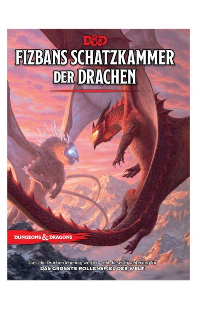 der RPG Schatzkammer Spiel, (deutsch) DRAGONS Drachen DUNGEONS & Fizbans D&D: