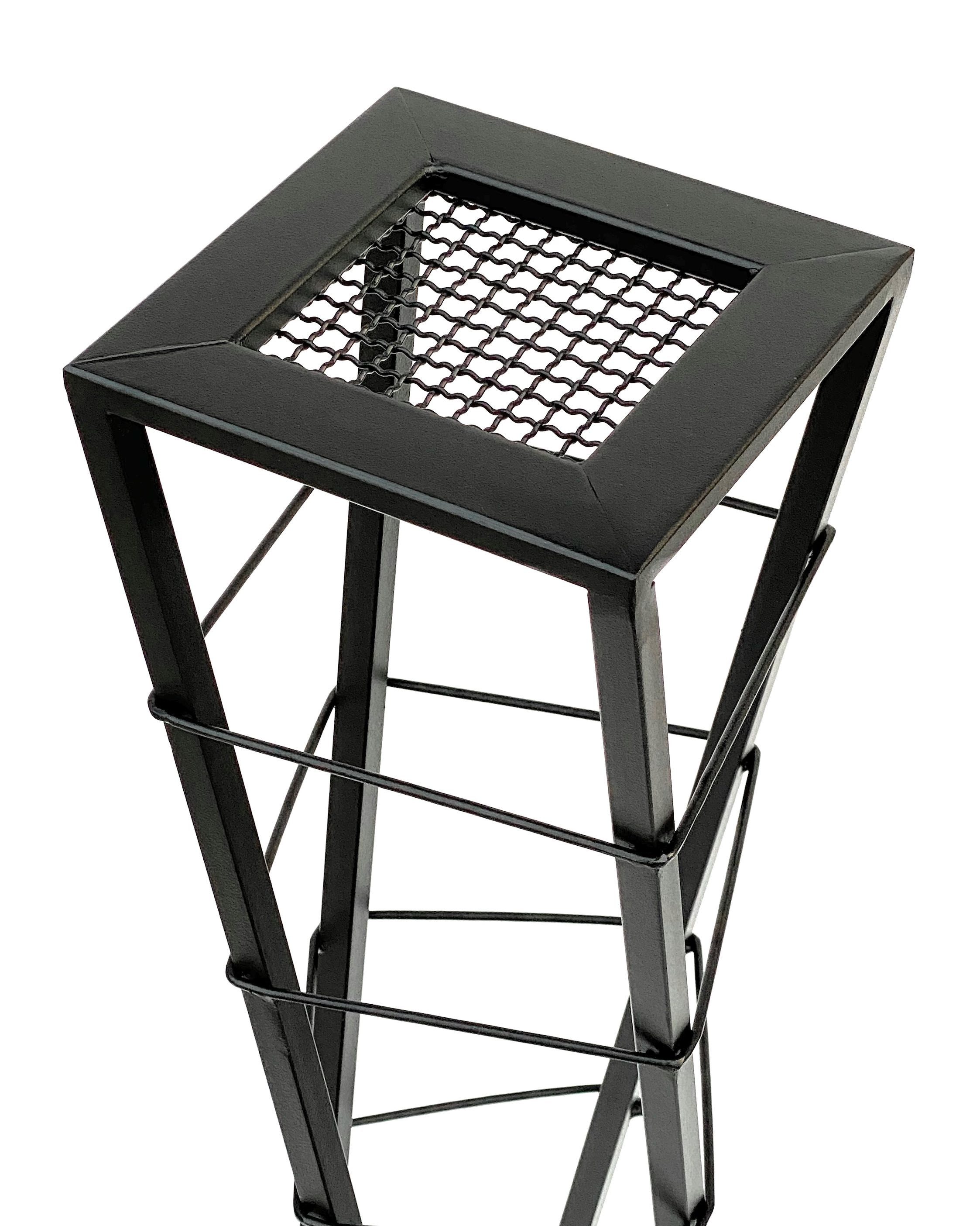 DanDiBo Weinregal Metall Schwarz Blumensäule Esperanza 80 cm Flaschenregal Stehend, Rankhilfe Flaschenständer Flaschenhalter Schwarz Blumenständer