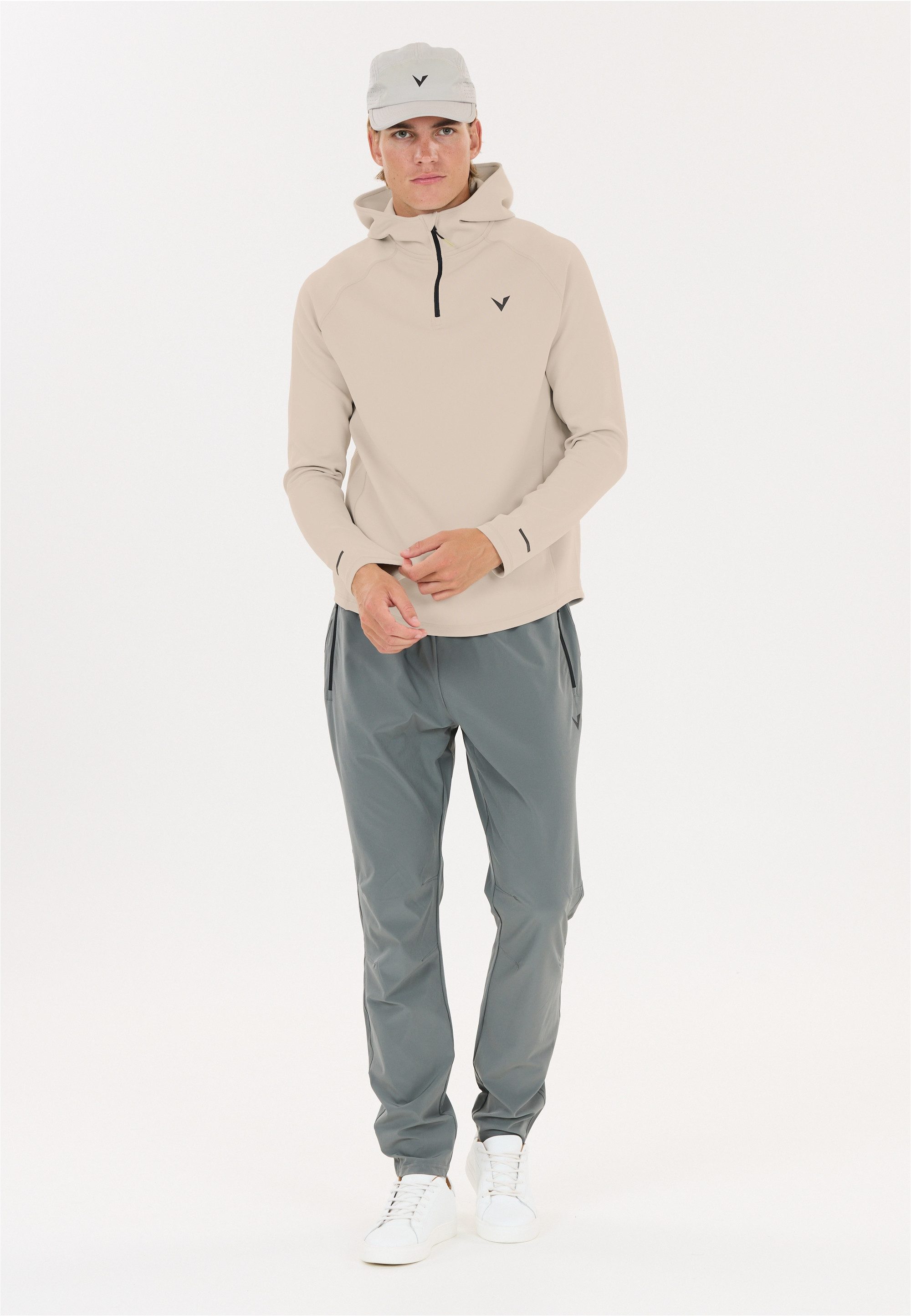 Virtus Fleeceshirt Allister mit praktischer Quick-Dry-Funktion