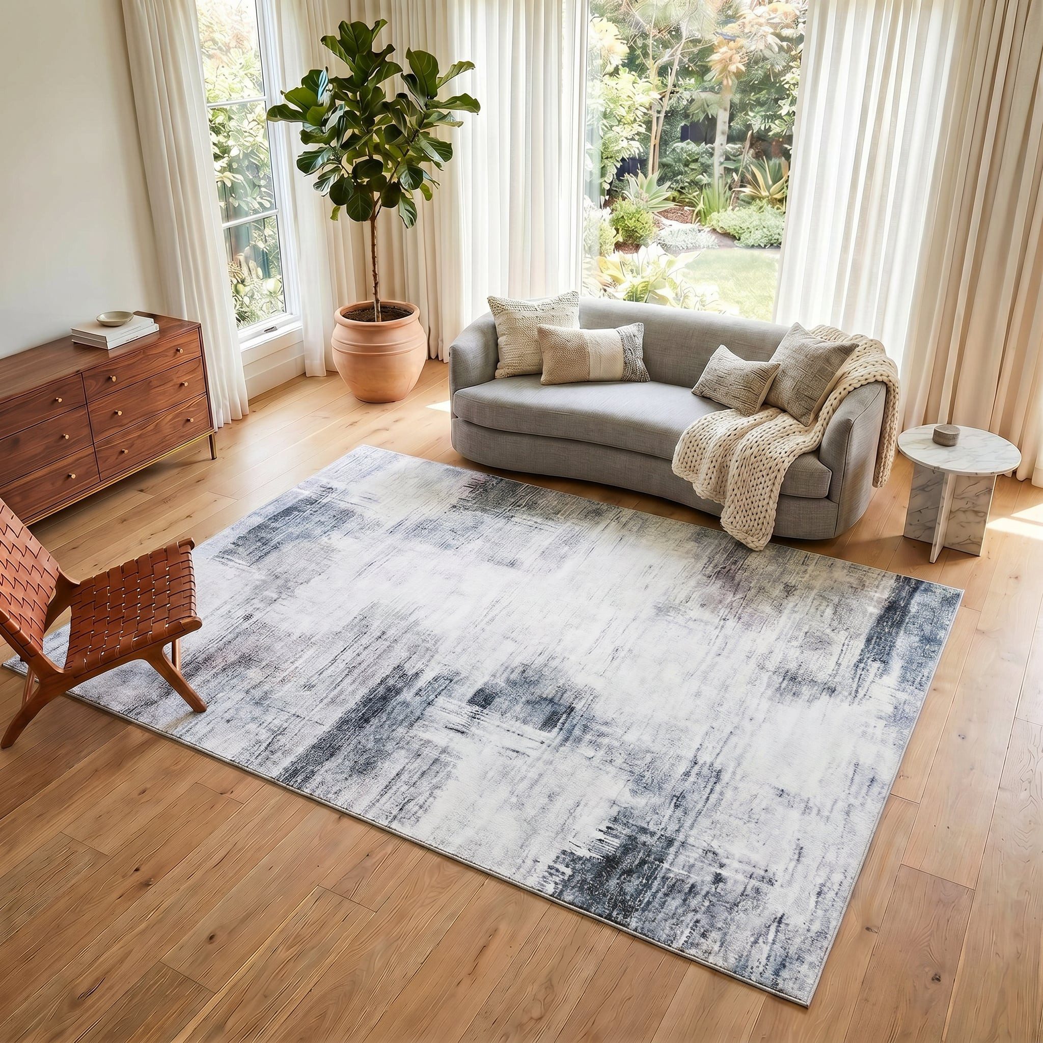 Tapiso Teppich VENEZIA, rechteckig, Höhe: 6 mm, Modernes Design und Pflegeleicht