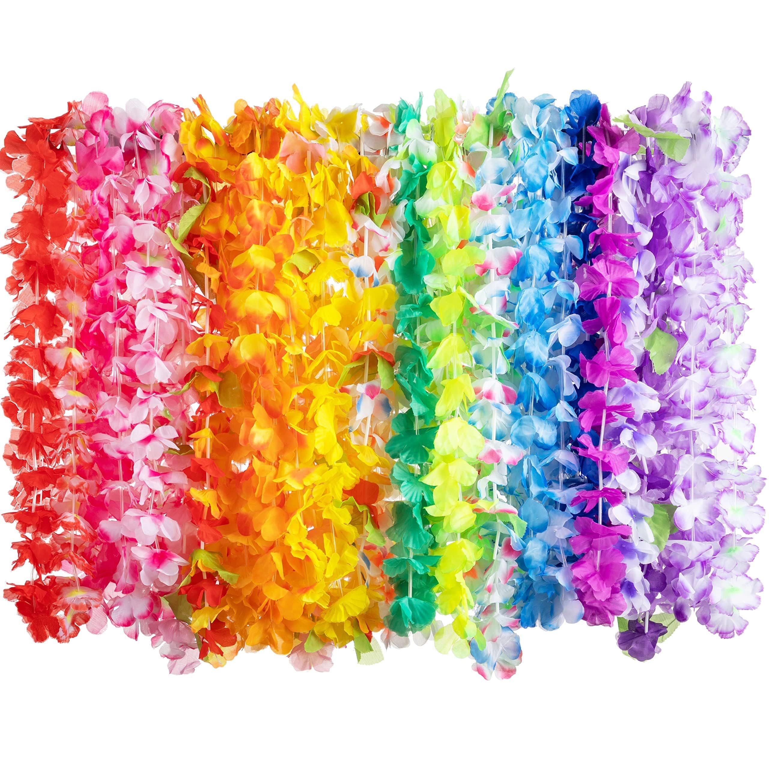 JOYIN Girlanden JOYIN 60 Stücke Hawaii Blumenketten Hawaiikette Halskette (60-tlg)