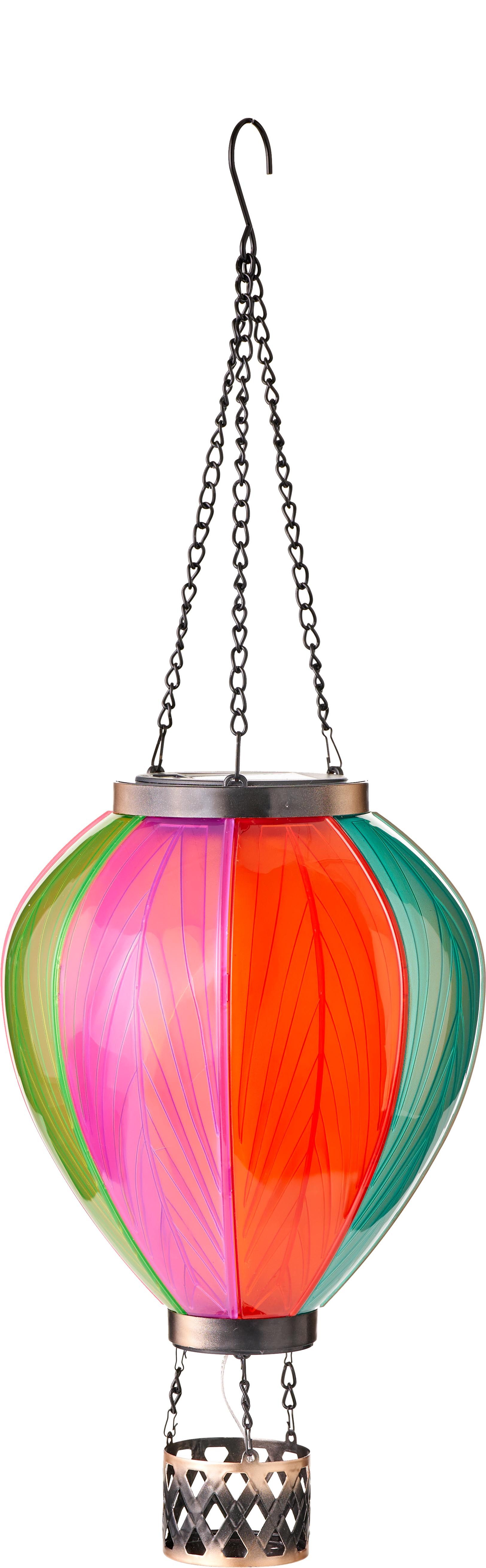 Northpoint LED Laterne Solar Heißluftballon Windlicht Dekoration 58cm Flamm günstig online kaufen