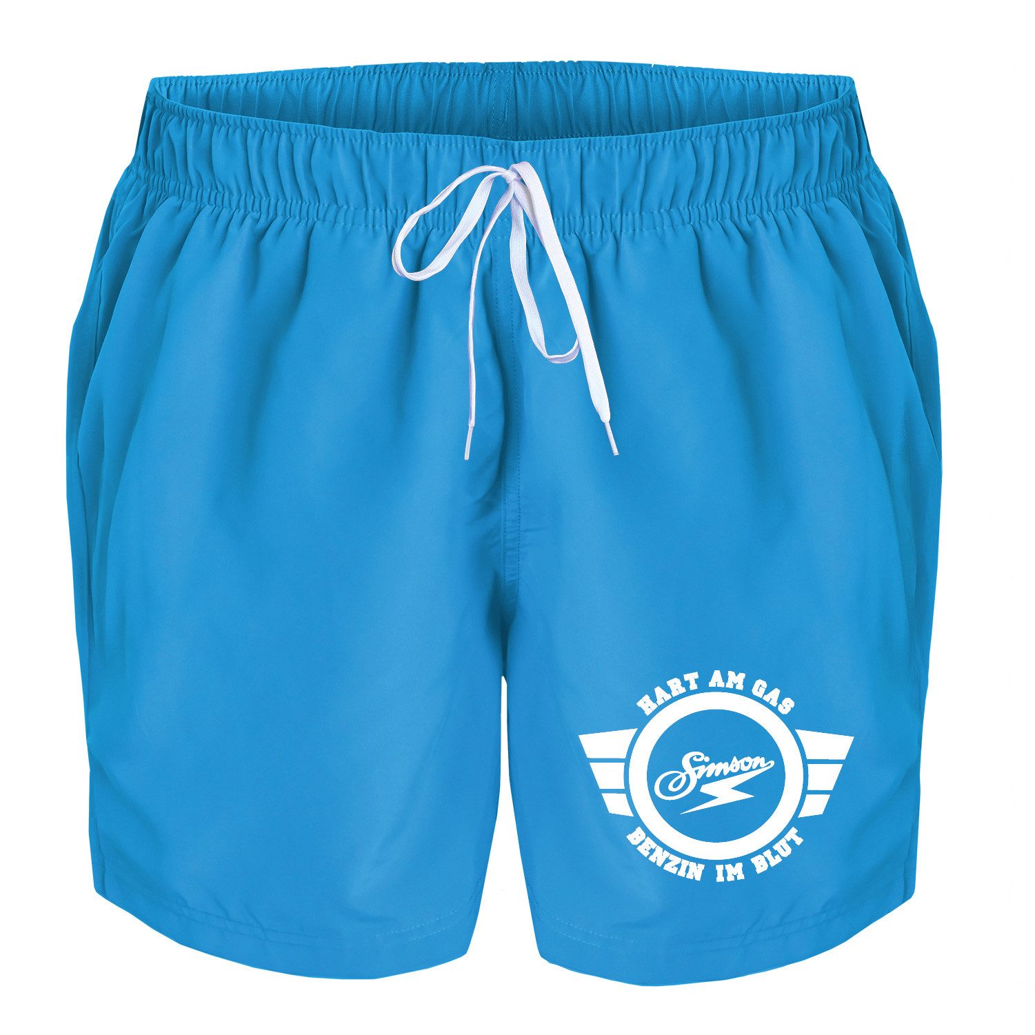 deinshirt Badehose Schwimmshorts Simson hart am günstig online kaufen