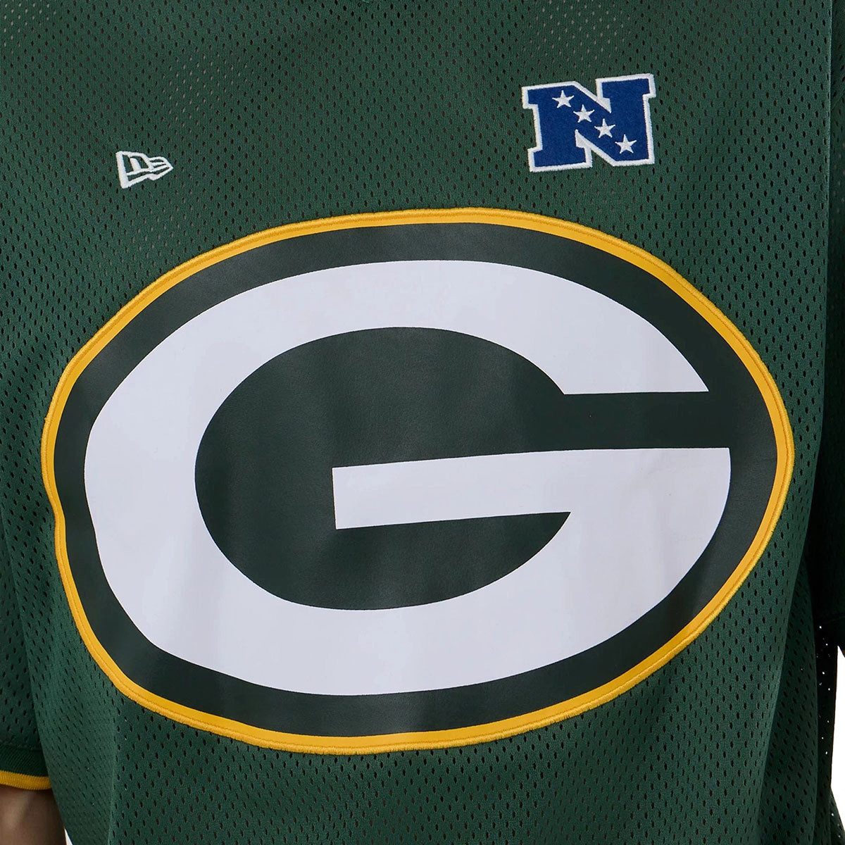 New Era T-Shirt Mesh Oversized NFL Green Bay Packers Logo