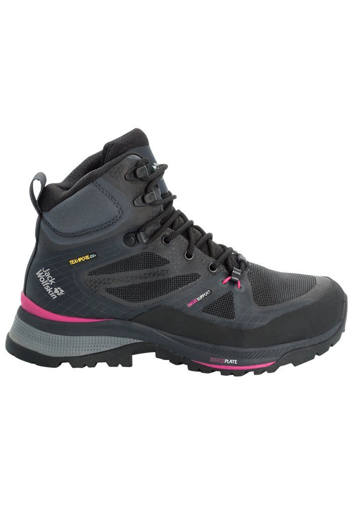Jack Wolfskin FORCE TREKKER TEXAPORE MID W Trekkingschuh günstig online kaufen