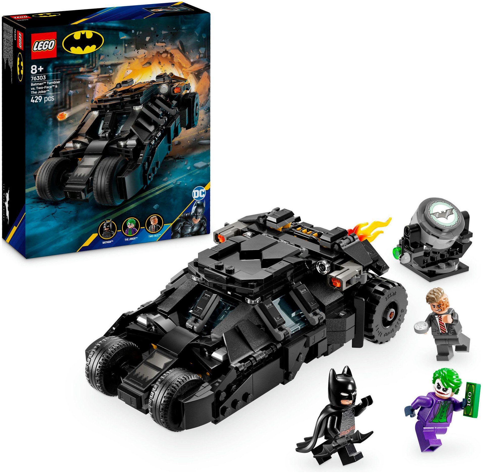 LEGO® Batman™ Tumbler vs. Two-Face™ & The Joker™ (76303), LEGO Super Heroes günstig online kaufen