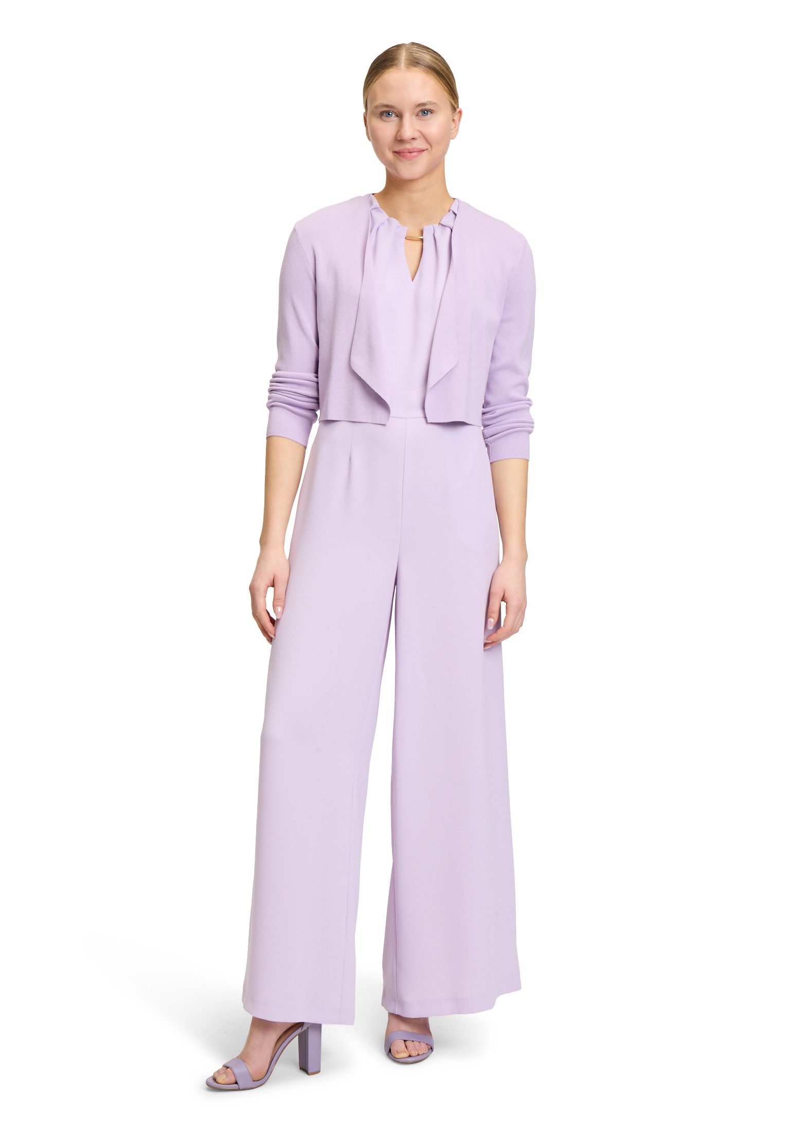 Betty&Co Strickjacke Damen ohne Verschluss (1-tlg) Struktur