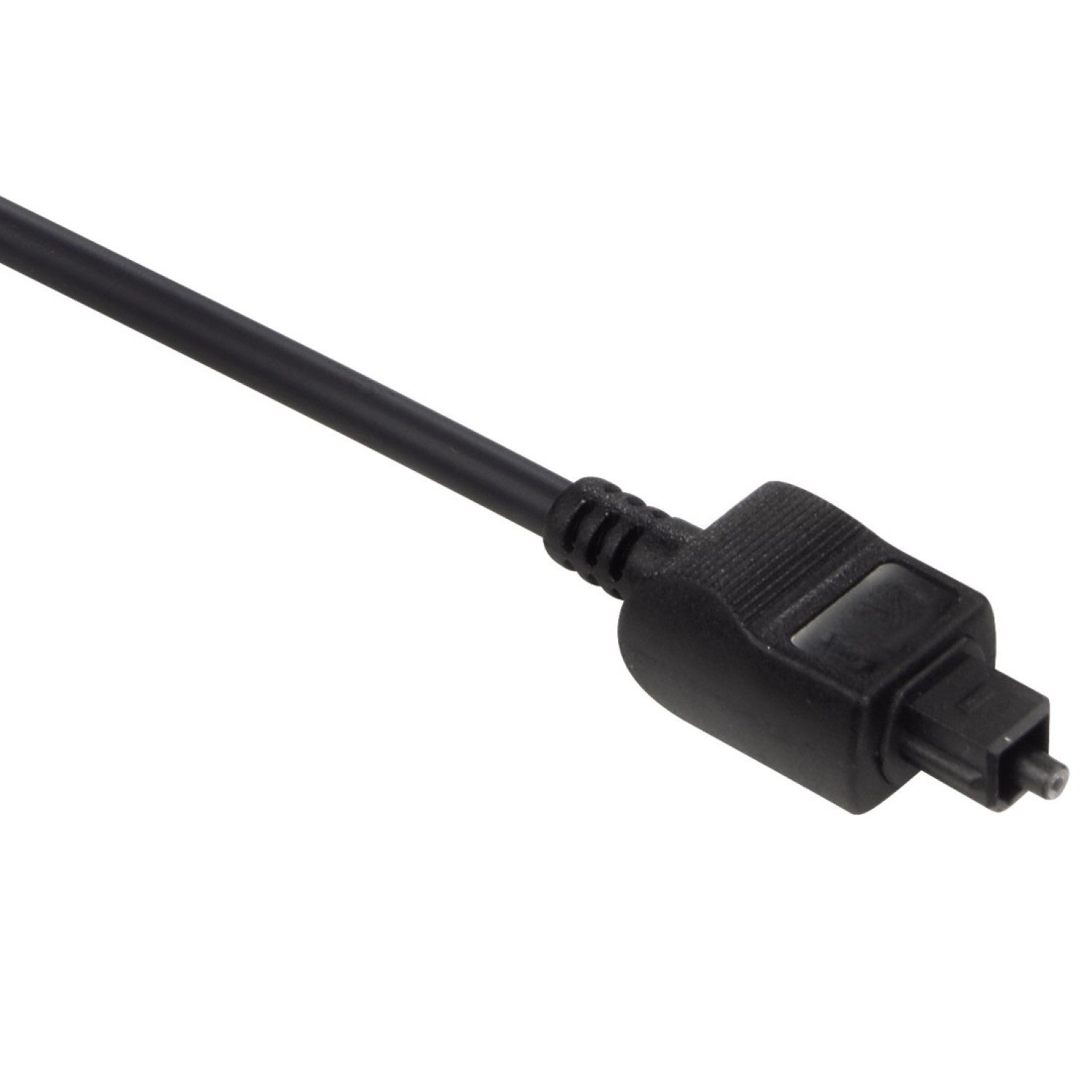 Hama Optisches Kabel 3mToslink-Stecker Audio-Kabel, (300 cm), 3m Lichtleiter-Kabel mit ODT-Stecker optisch Digital SP/DIF Toslink