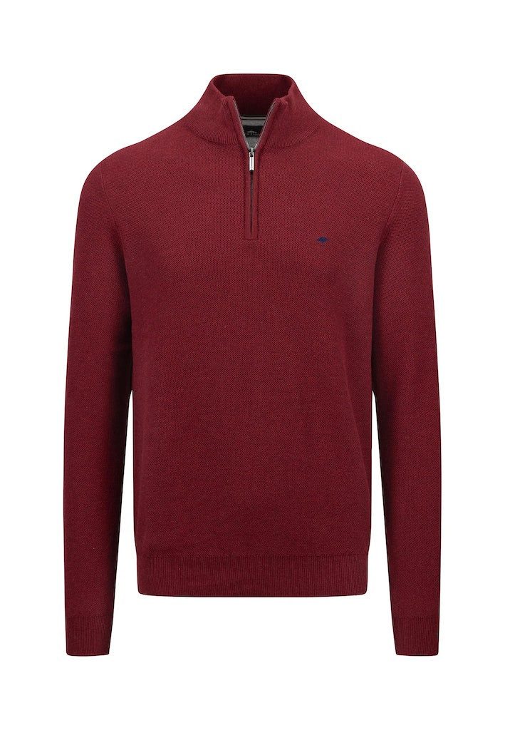 Wollpullover Fynch-Hatton / He.Pullover / Troyer-Zip, Structure