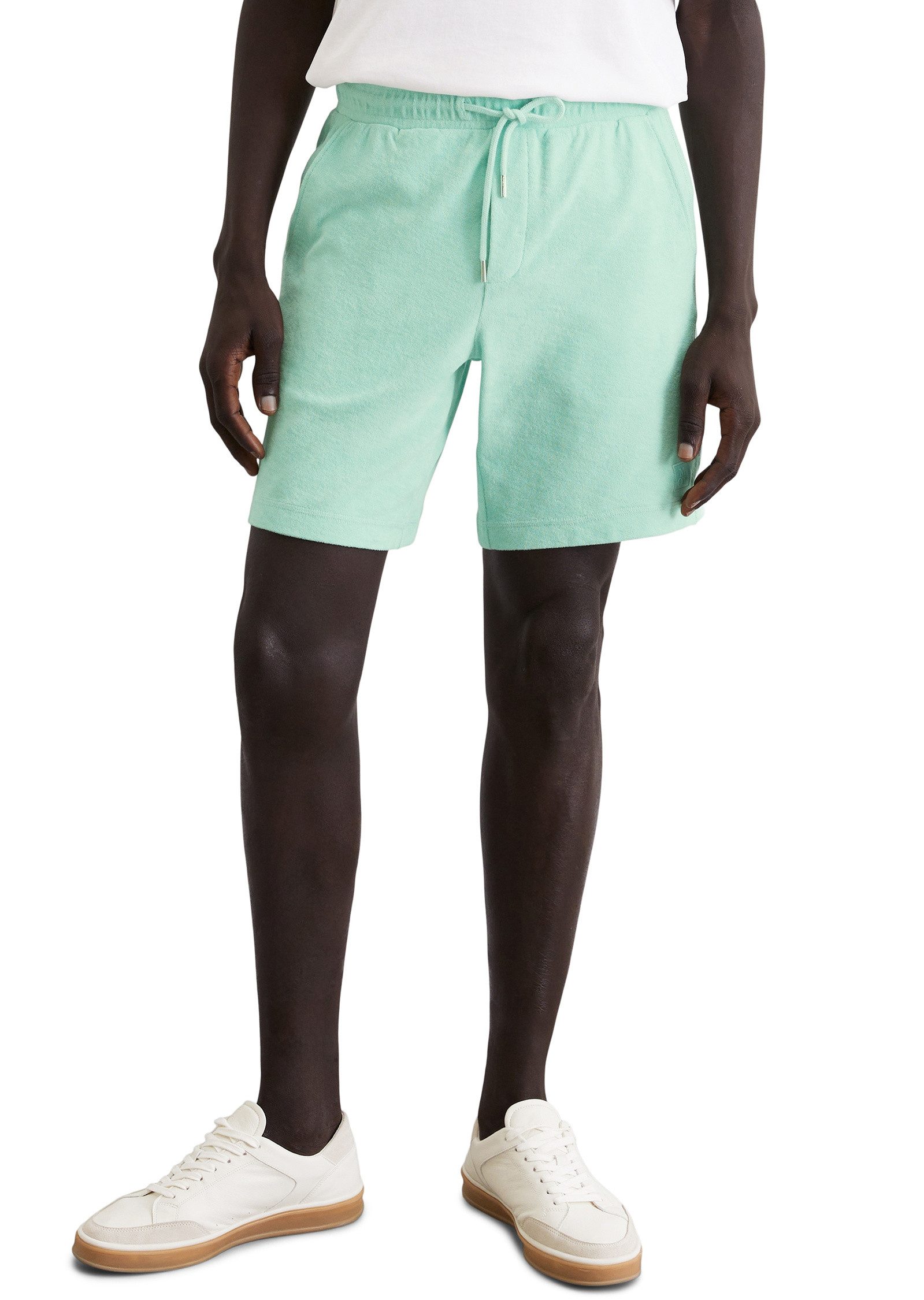 Marc O'Polo Shorts aus Bio-Baumwoll-Frottee günstig online kaufen